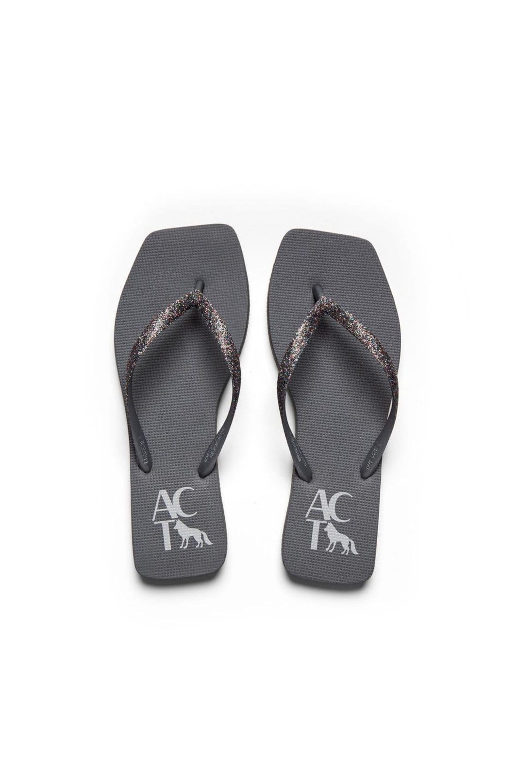 Chinelo Square Glitter ACT Feminino