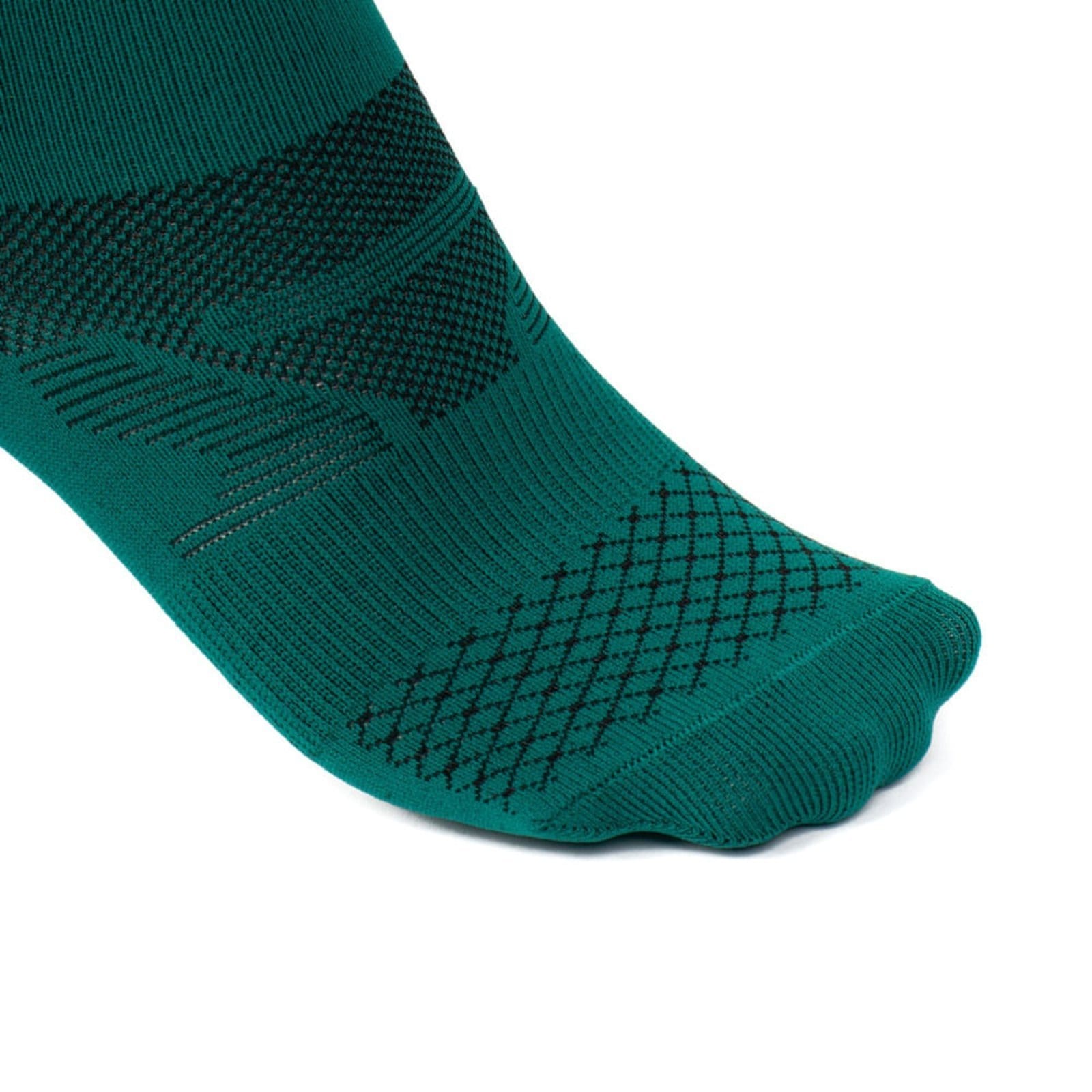 Vista 2 Meia Masculina Olympikus Corre Cano Médio OLYMPIKUS verde