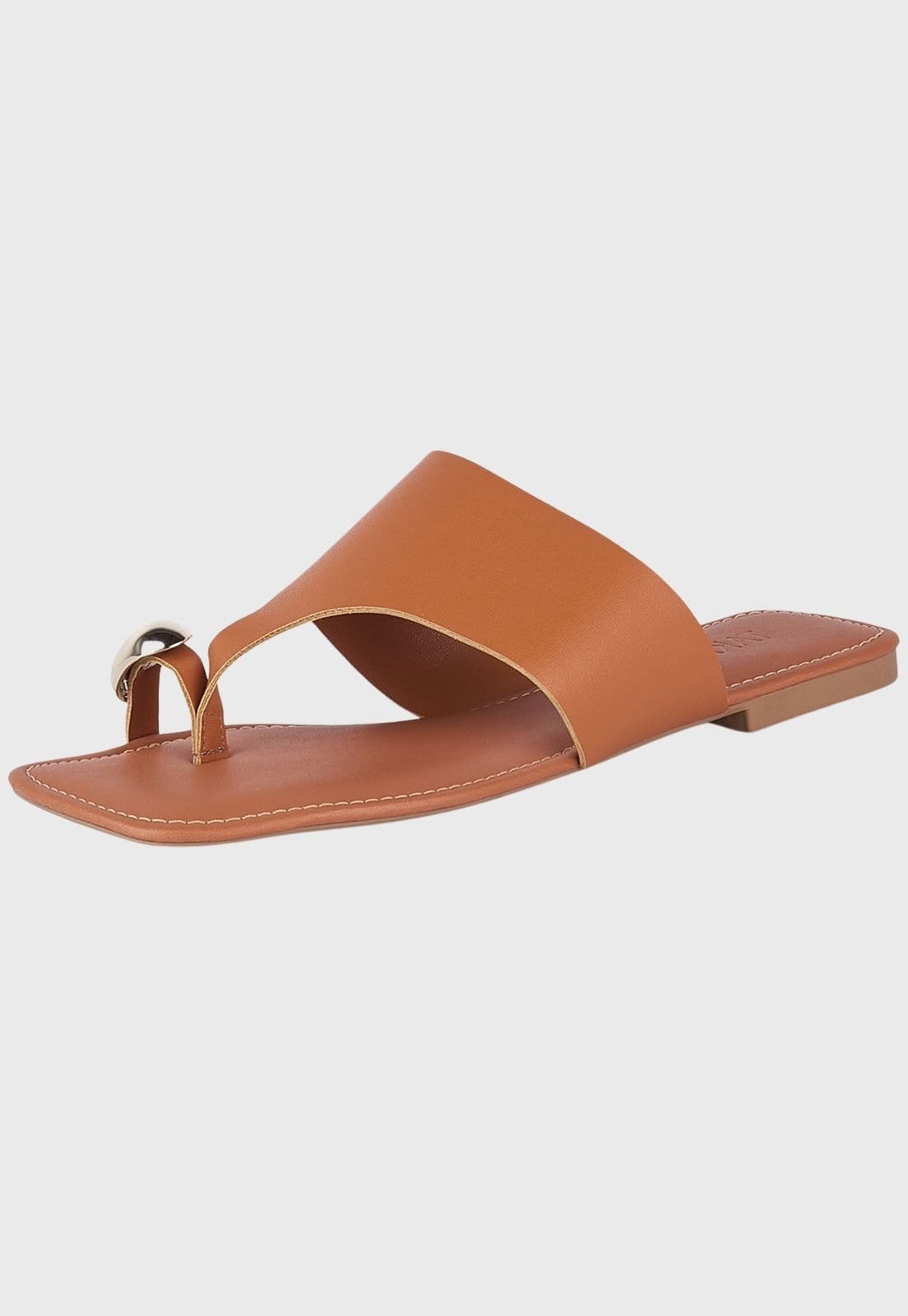 Sandália Feminina Rasteira Takata Anel de Dedo Flat