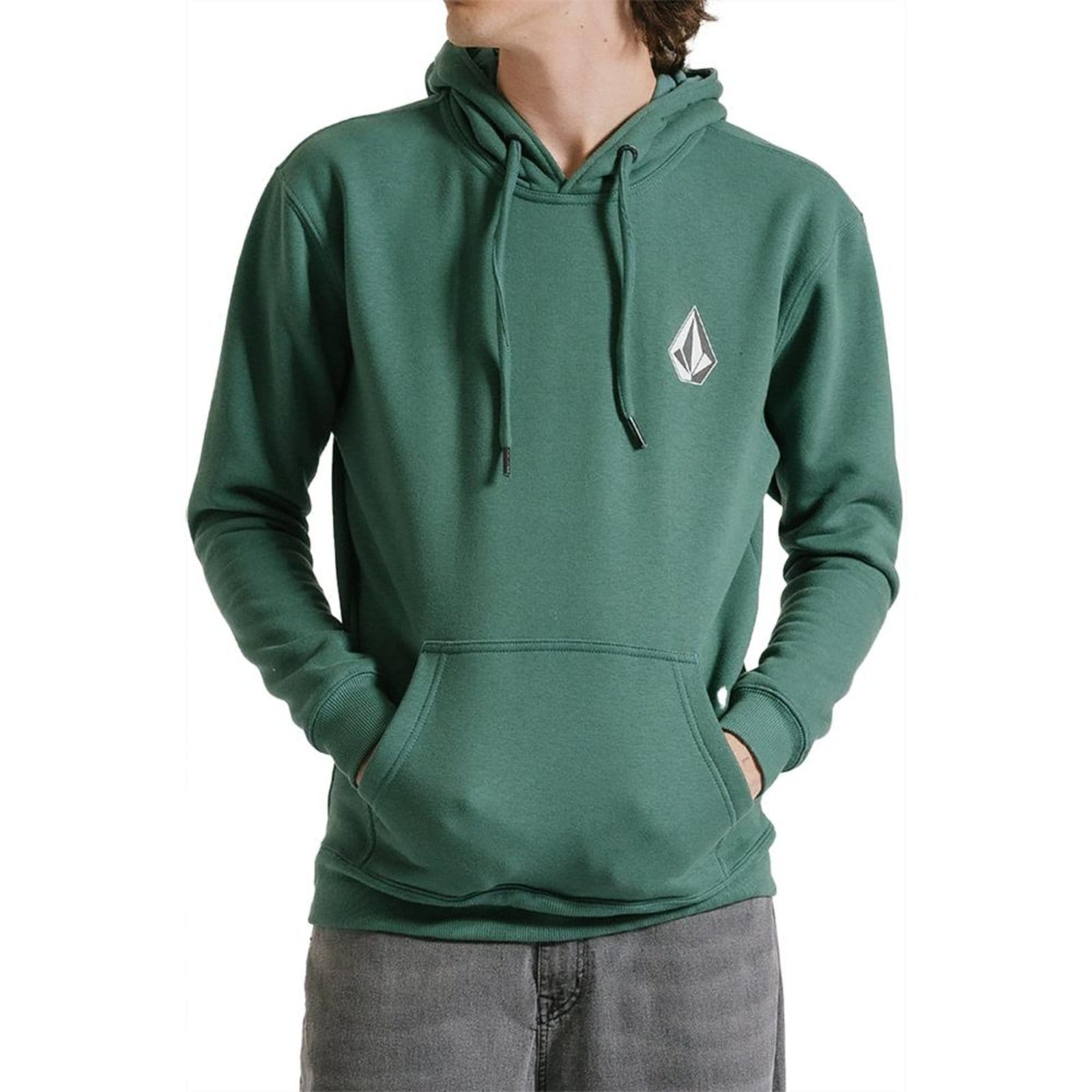 Moletom Volcom Canguru Iconic Stone WT24 Masculino