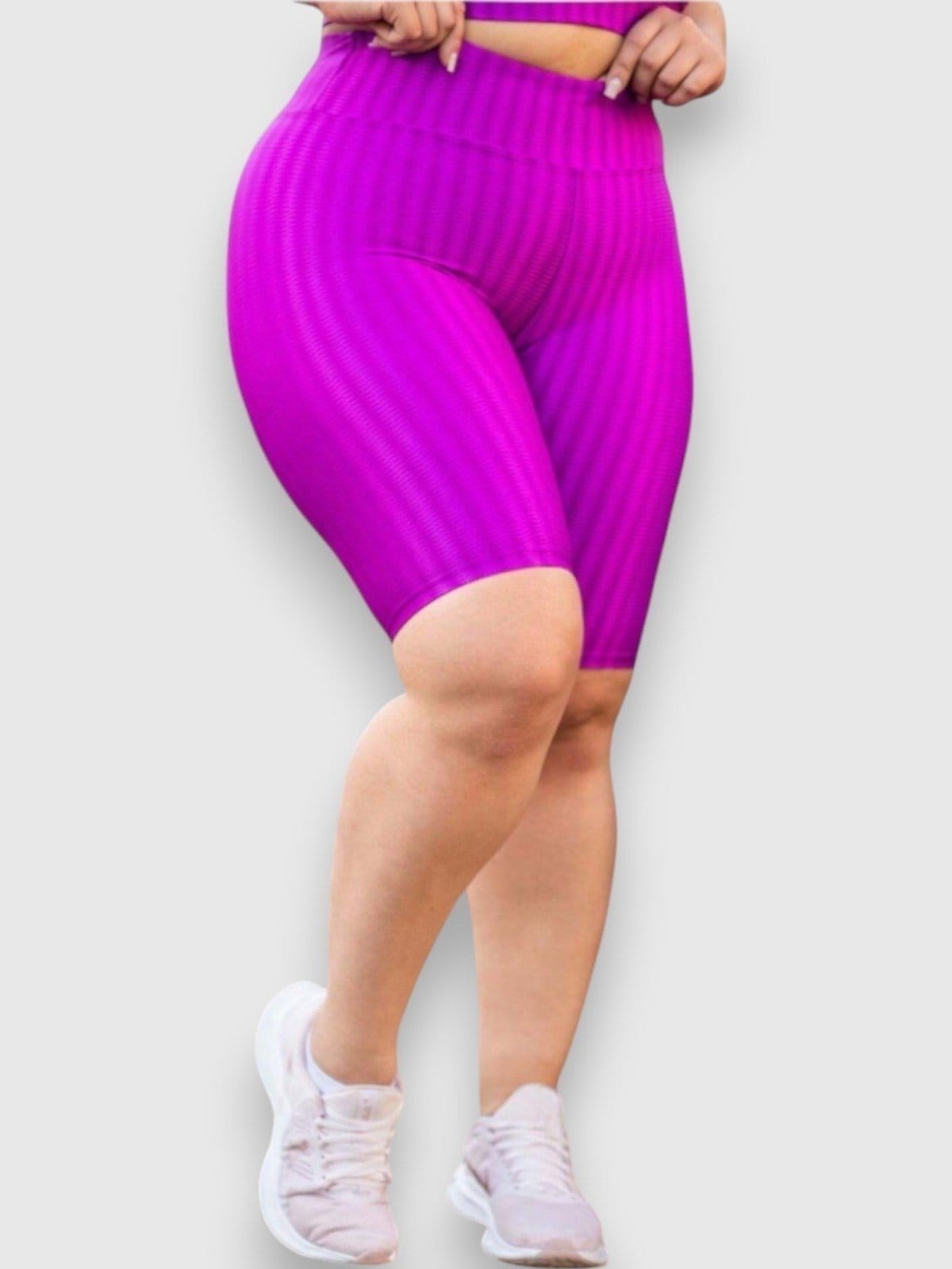 Bermuda D Bell Outlet Fashion Cós Alto Esportiva Fitness