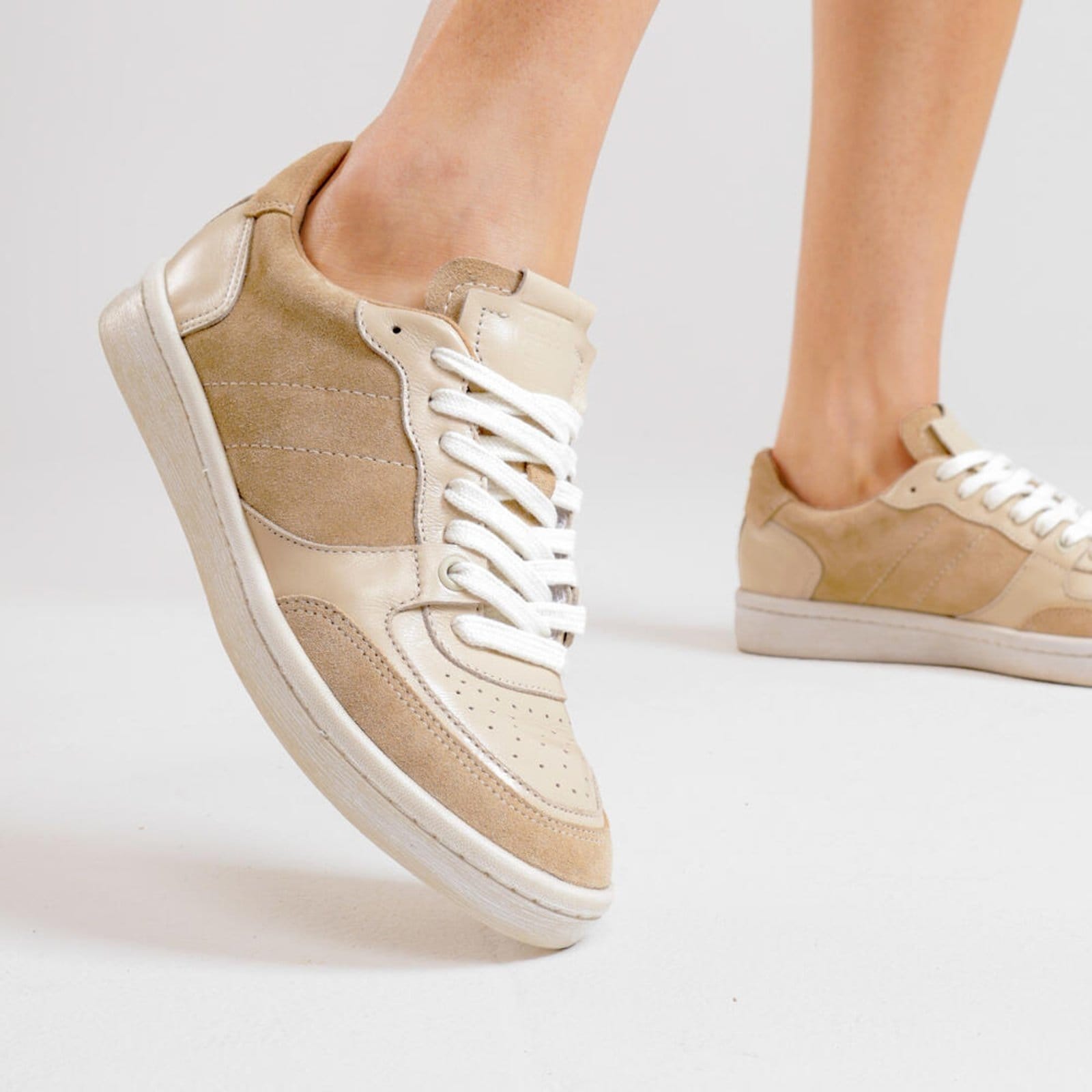 Vista 2 Tênis Creme Casual Cecconello 2704001-2 Cecconello off-white