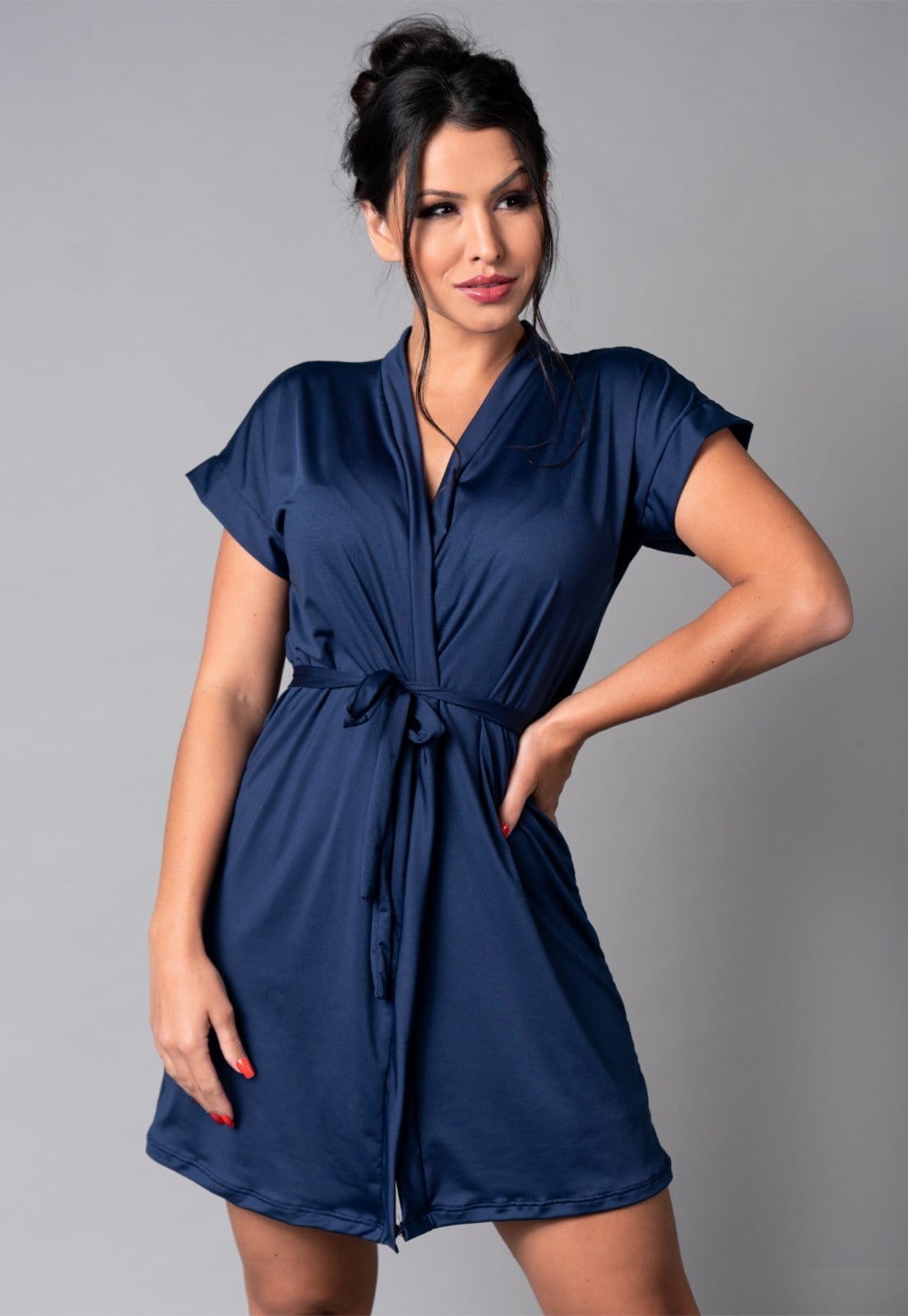 Hobby MVB Modas Roupão Feminino Noiva Sexy Robe Romantic