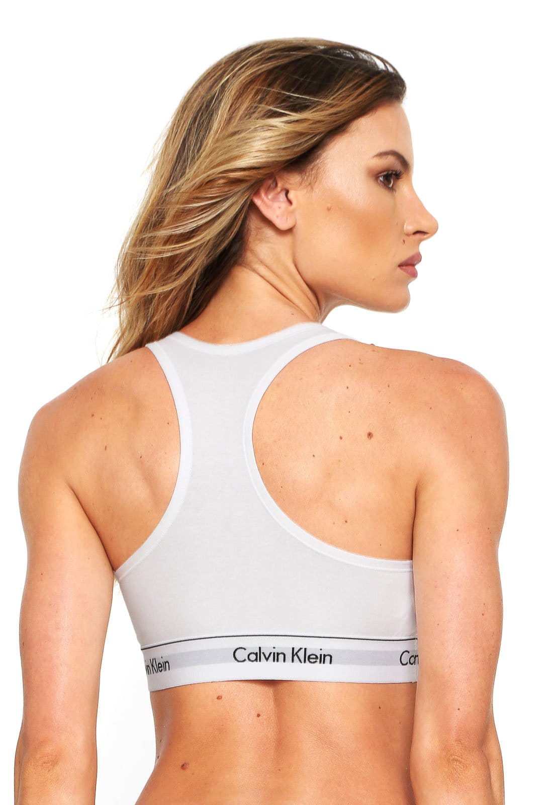 Vista 2 Top Calvin Klein Underwear Nadador Calvin Klein Underwear branco