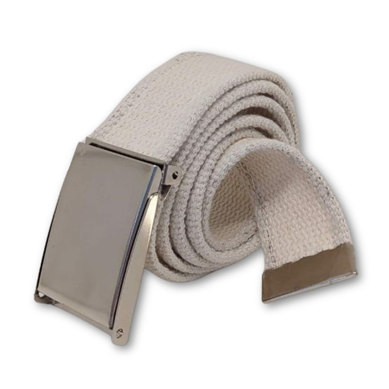 Cinto Yacht Sport Lona com Fivela de Pressão Cru