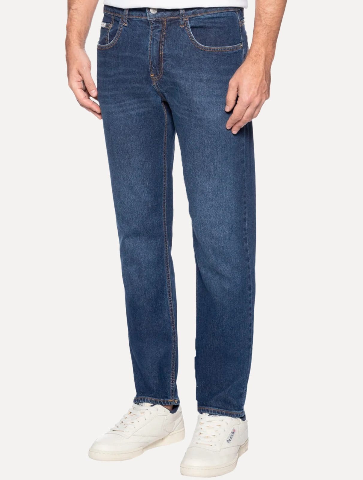 Calça Calvin Klein Jeans Masculina Skinny 5 Pockets Médio