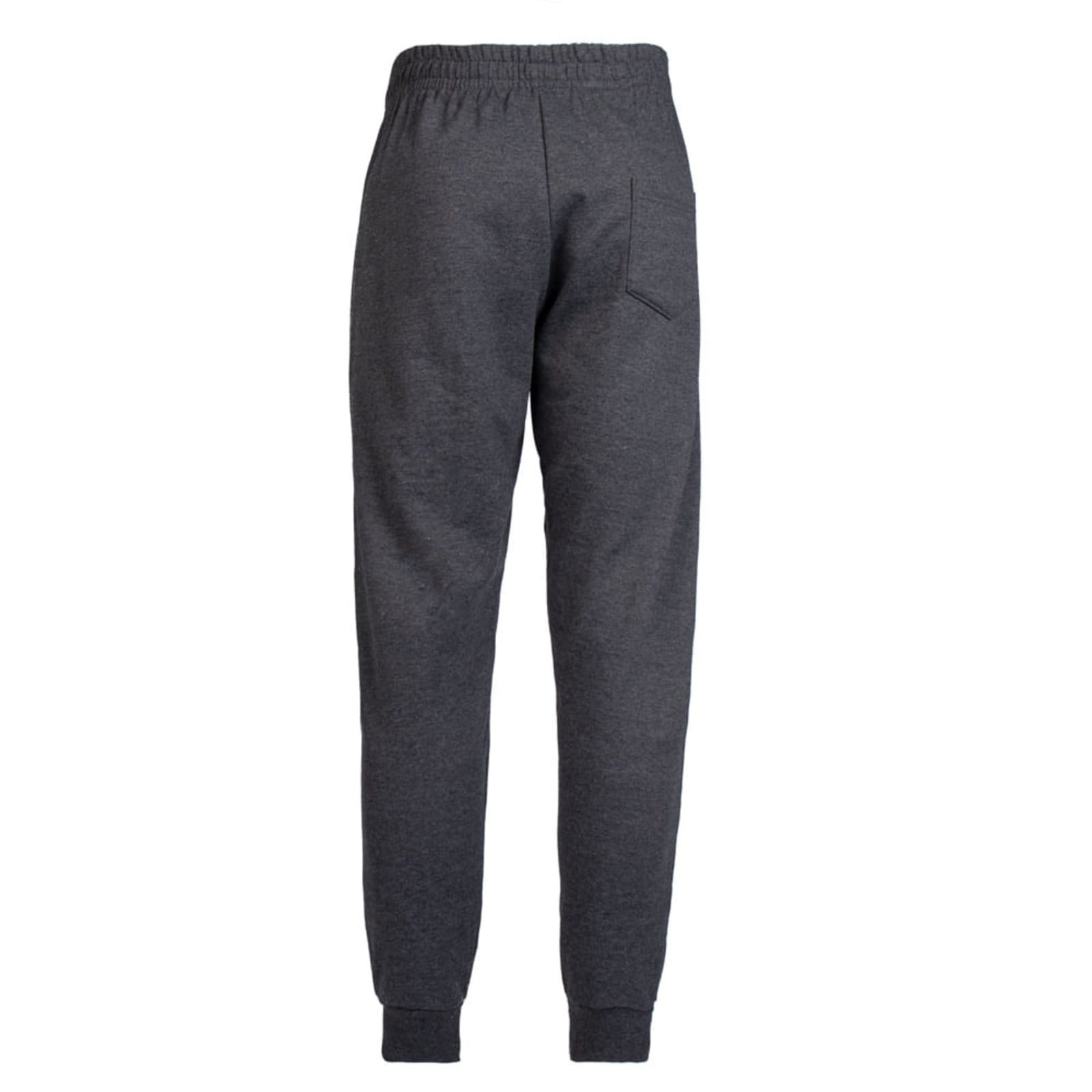 Vista 2 Calça Masculina Desayner Moletom Barra Ribana Mescla Desayner preto