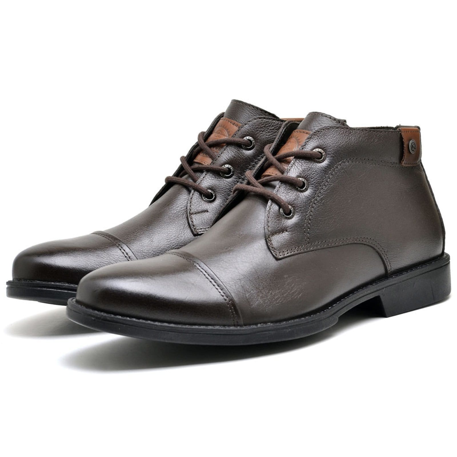 Vista principal Bota Casual de Couro Masculina , Modelo 8000 Floter Mister Couros marrom