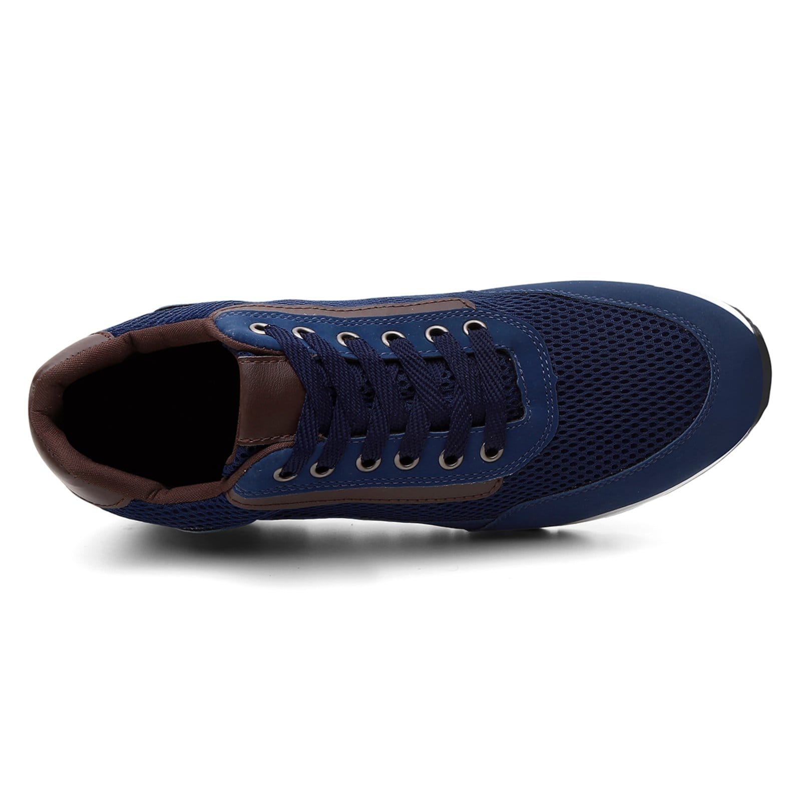 Vista 2 Tênis Masculino Sapatênis Jogger Casual Esporte Fino Marinho ZAFREM azul marinho