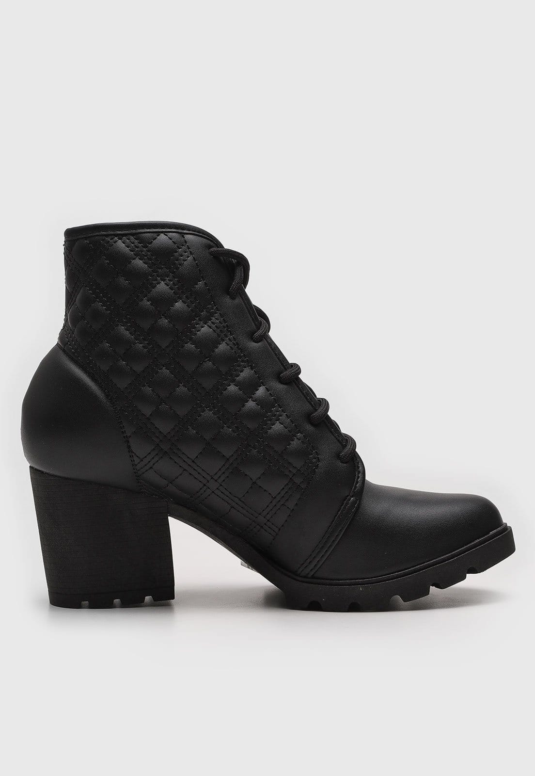 Vista 2 Bota Via Uno Tratorada Preta VIA UNO preto