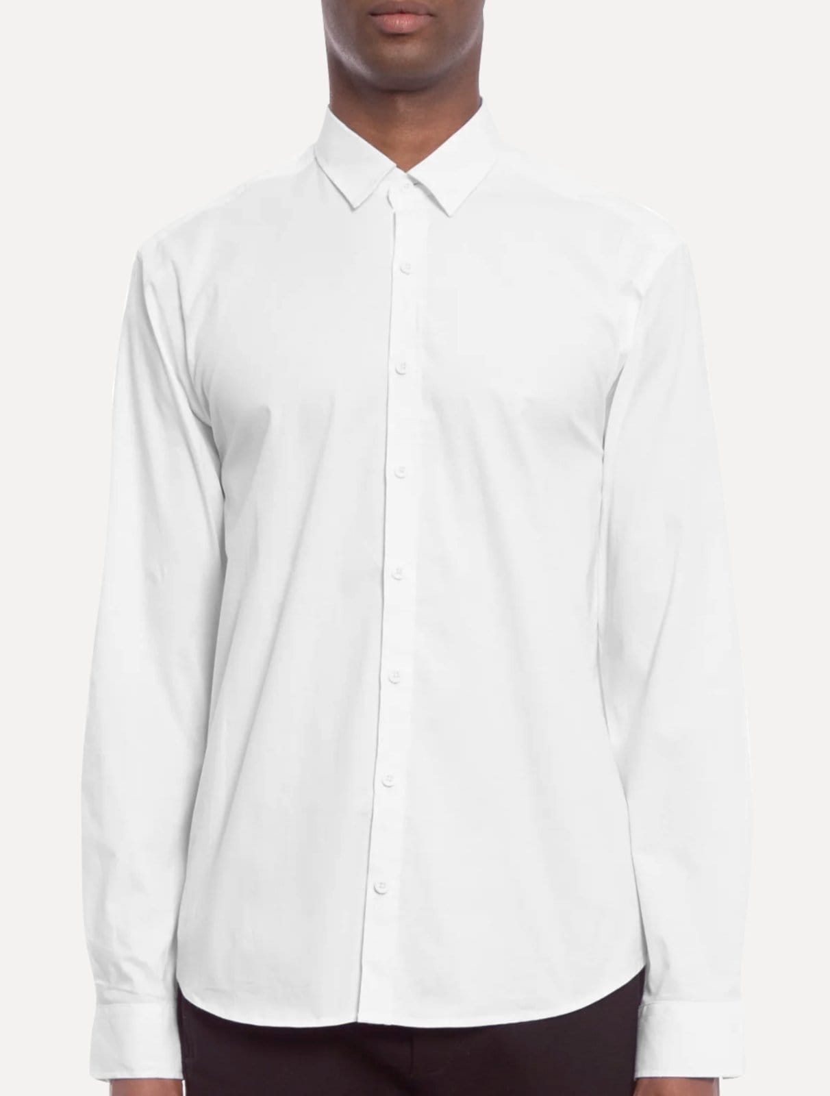 Camisa John John Masculina New Straight Branca