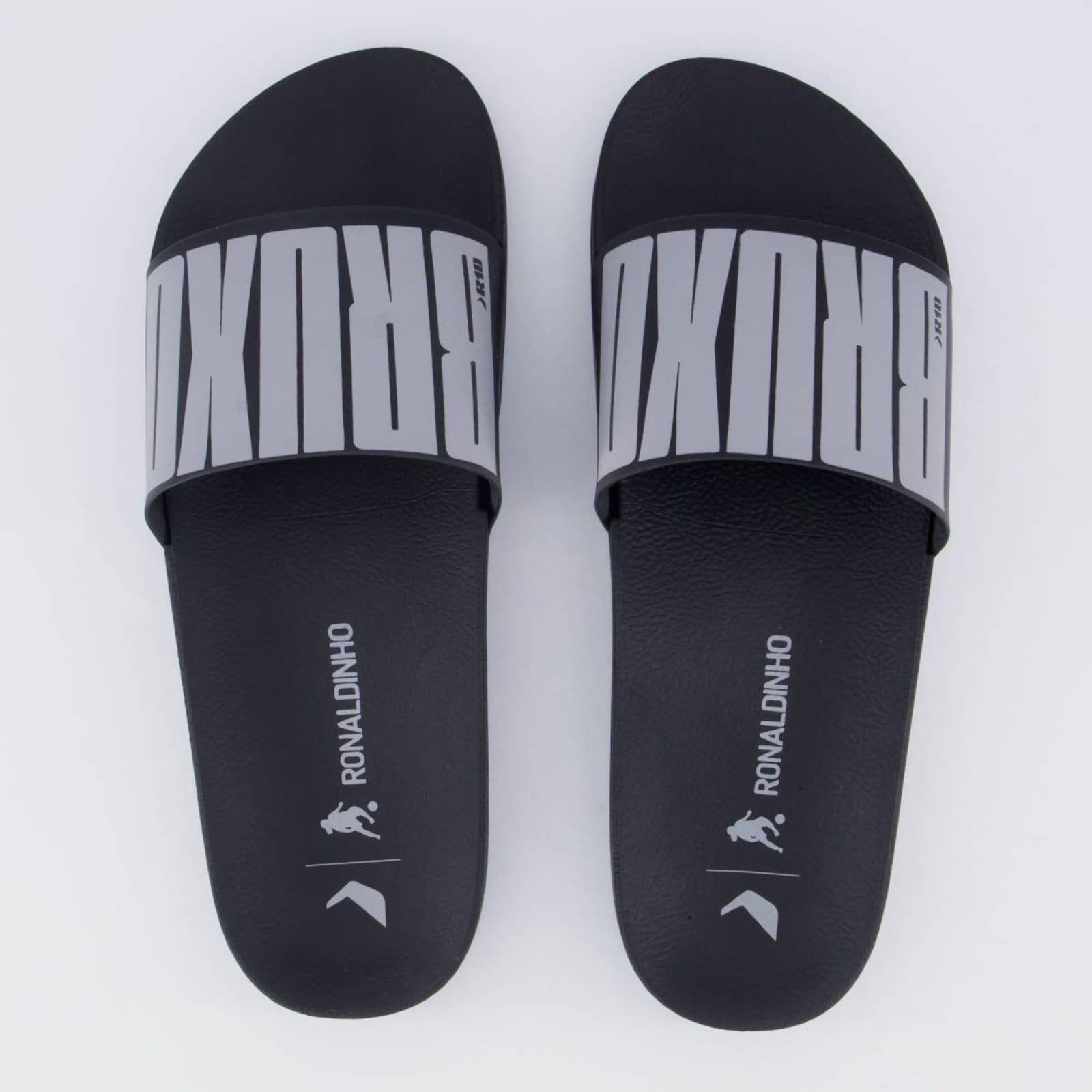 Chinelo Rider Slide R10 e Cinza