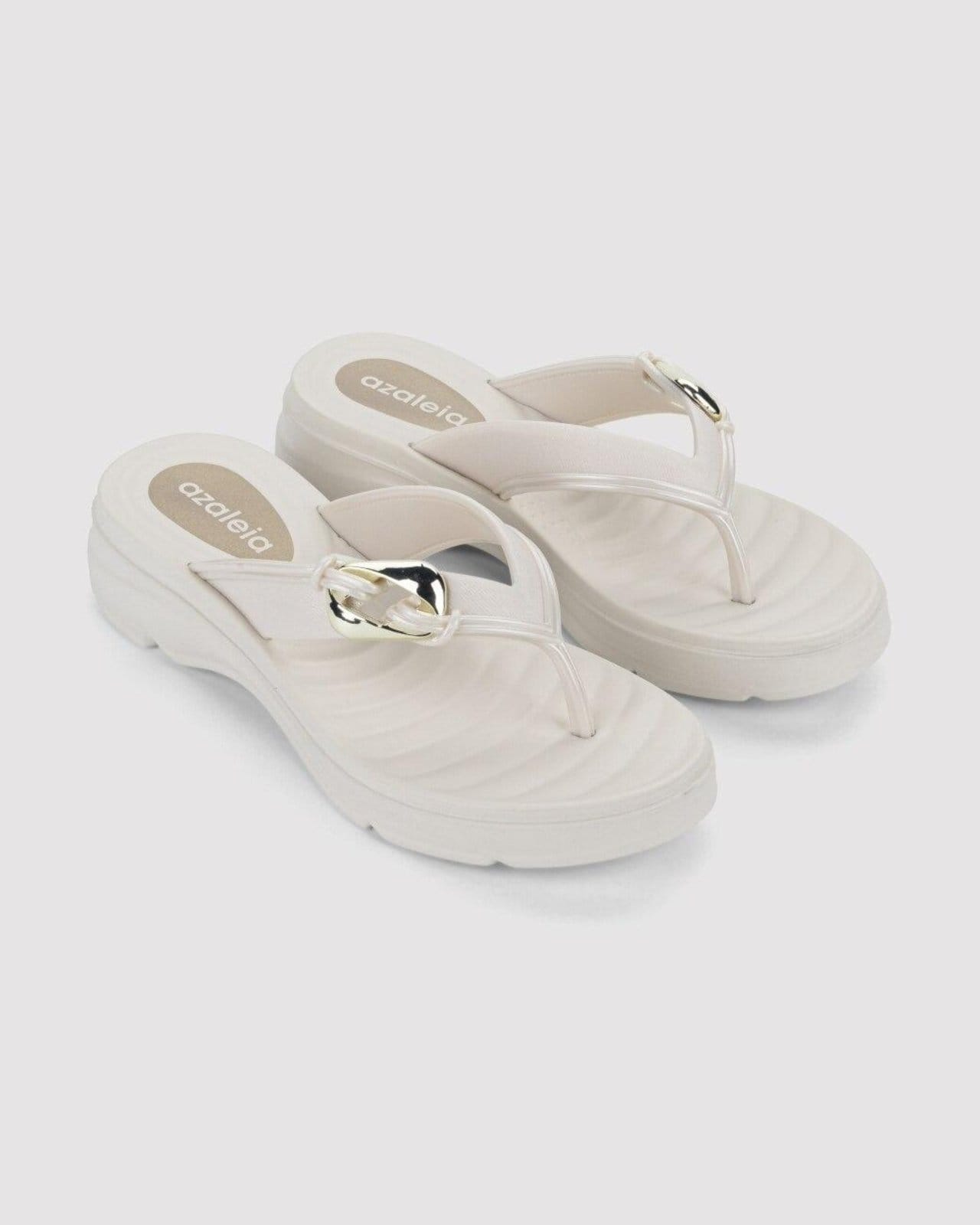 Sandália Azaleia Kiara Off-white
