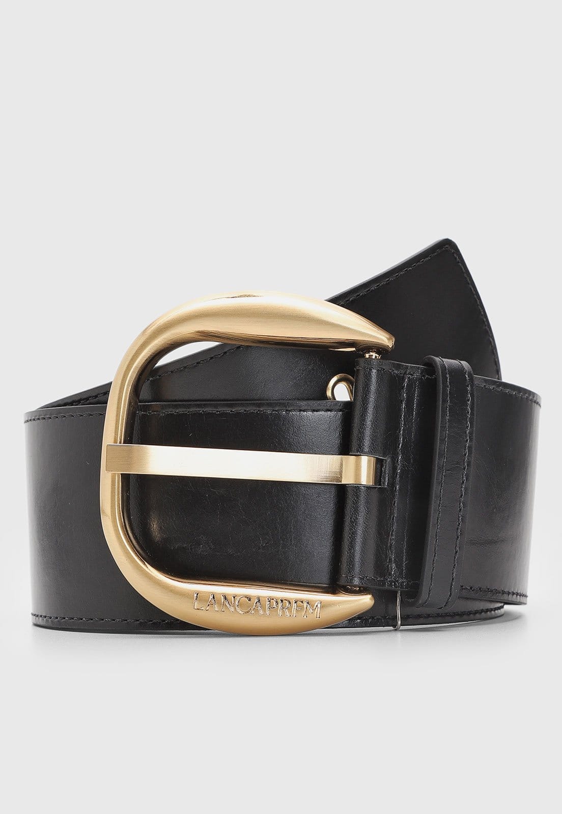 Cinto Feminino Lança Perfume Fivela Dourada