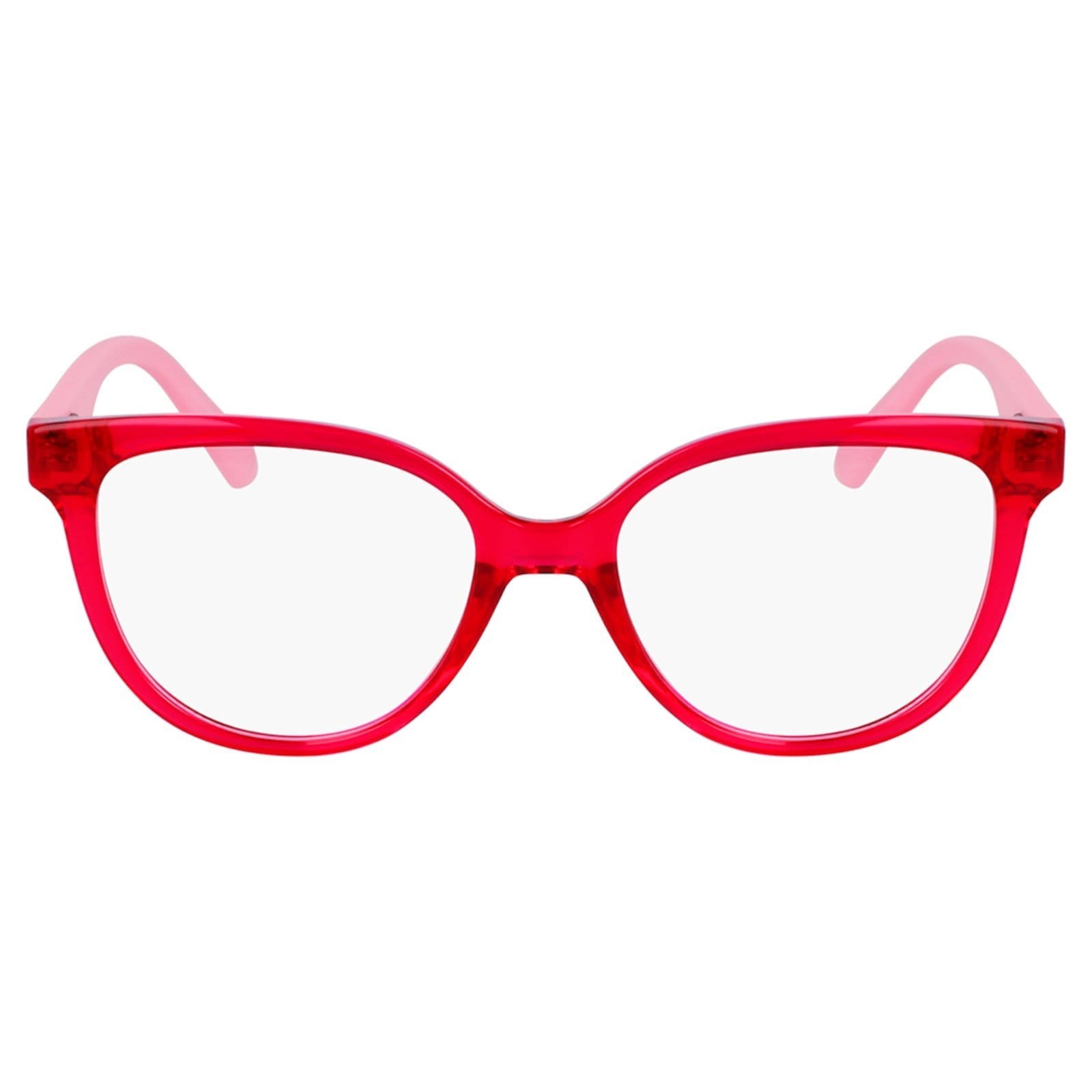 Vista 2 Armação Calvin Klein Jeans CKJ23303 675 Crystal Calvin Klein Jeans vermelho