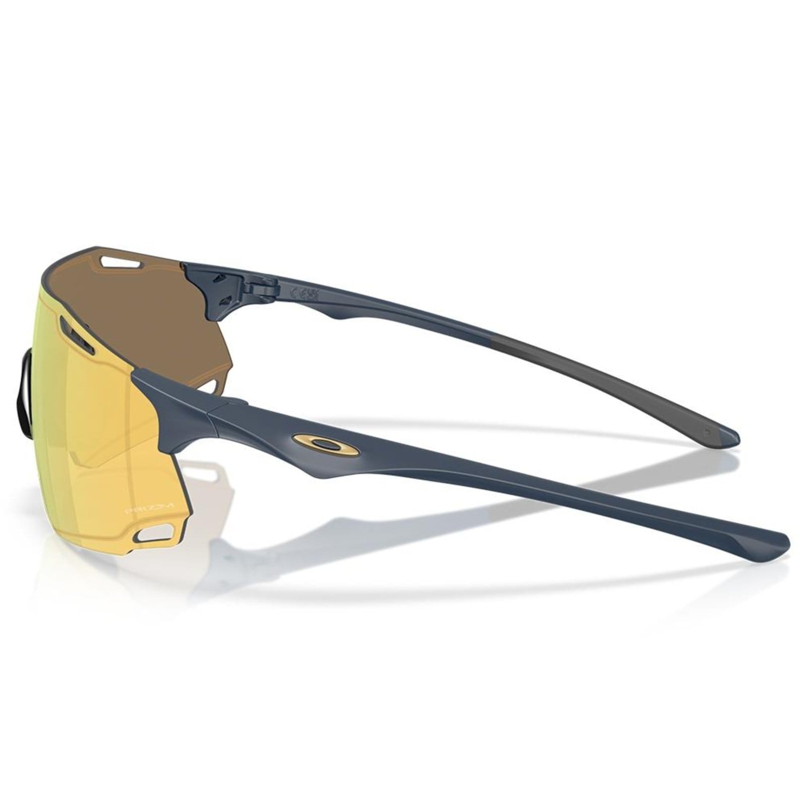 Vista 2 Óculos de Sol Oakley Cybr Dyno Matte Abyss Prizm 24k Oakley amarelo