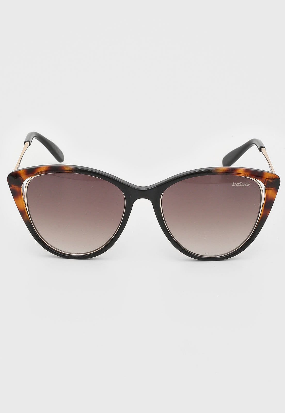 Vista 2 Óculos de Sol Colcci Tartaruga Colcci marrom