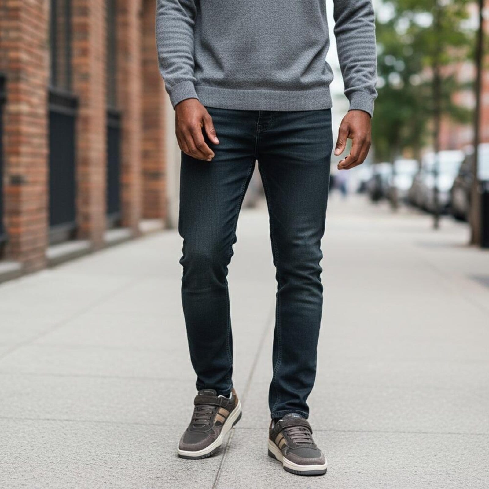 Vista 2 Sapatênis Masculino Max Ferracini 7403 0787403 FERRACINI cinza