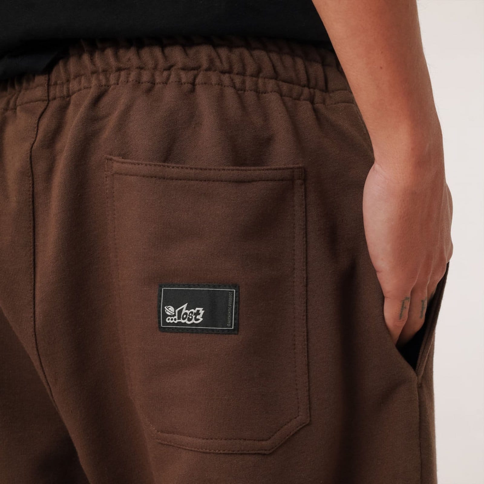 Vista 2 Calça Moletom Lost Day By Day Lost marrom