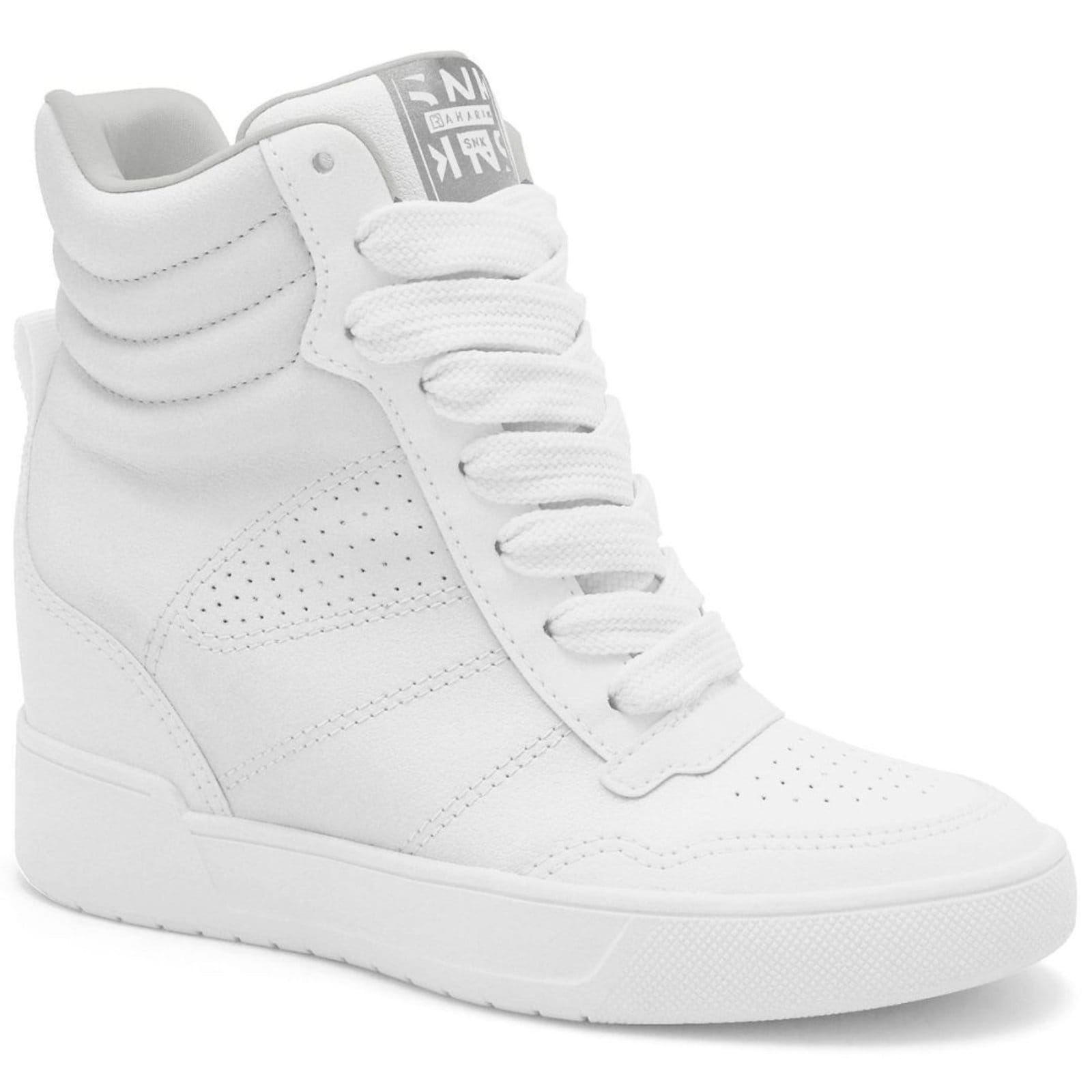 Bota Sneaker Branca Anabela Embutida Ramarim 2591201-1