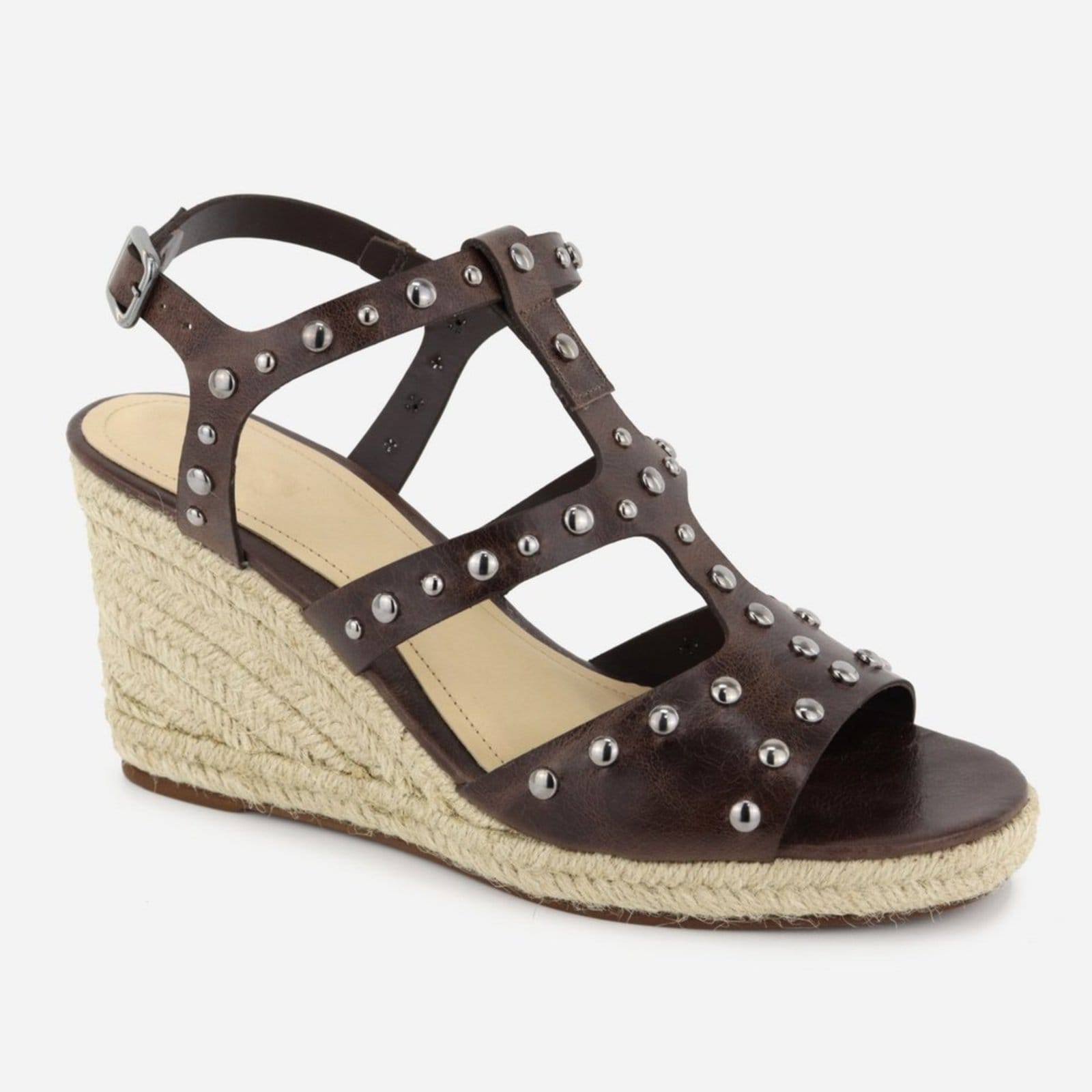 Tamanco Feminino Couro Maria Paula Corda Hotfix