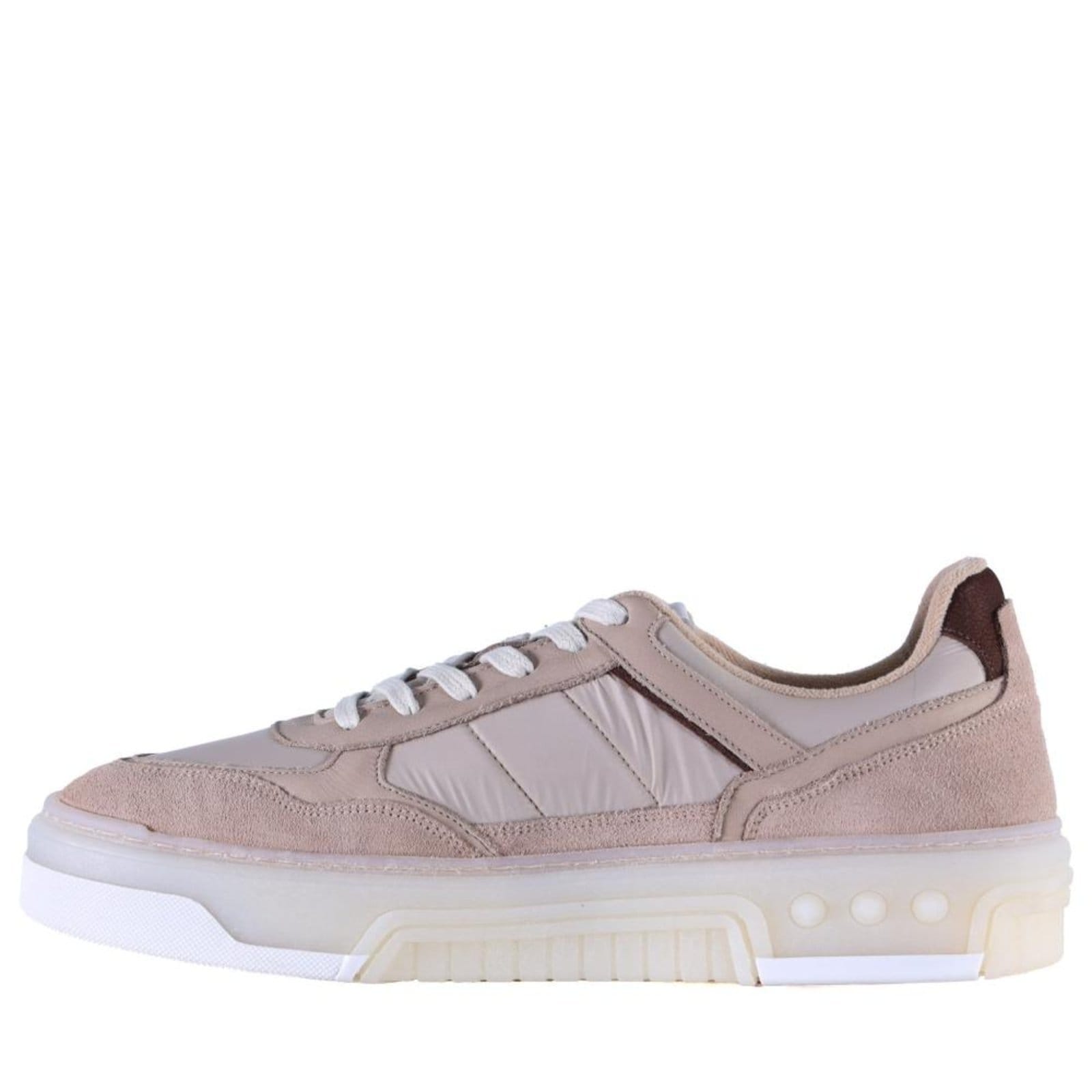 Vista 2 Tênis Casual Masculino em Couro Zariff Rck008 Sand Incolor Zariff incolor sand