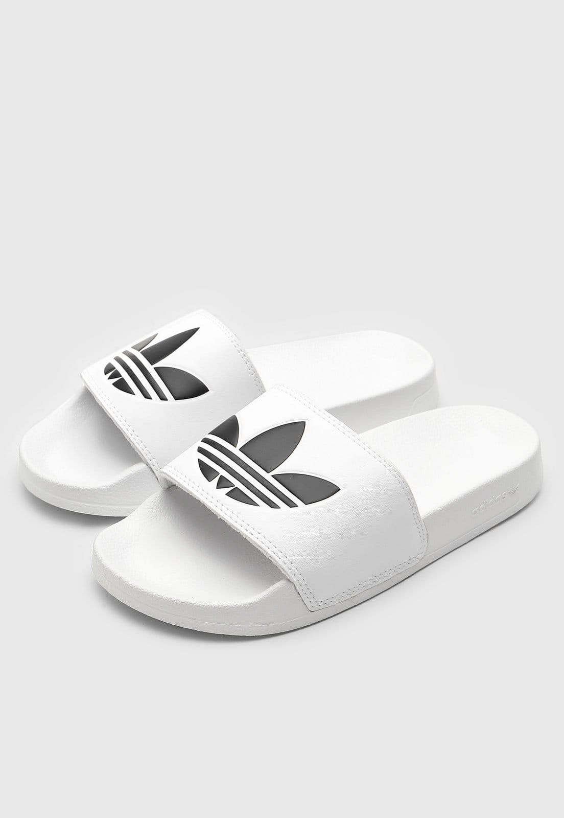 Vista 2 Chinelo Slide adidas Originals Adilette Lite adidas Originals branco