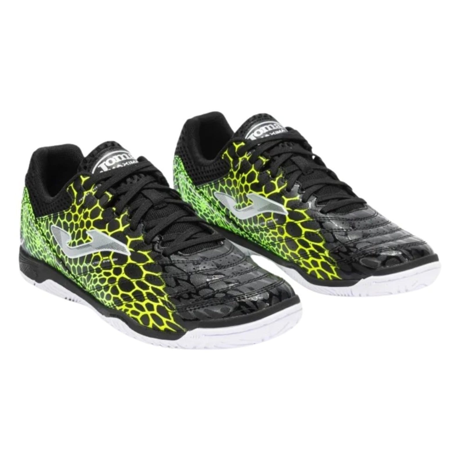Vista 2 Chuteira de Futsal Joma Maxima - 253 Joma preto/verde
