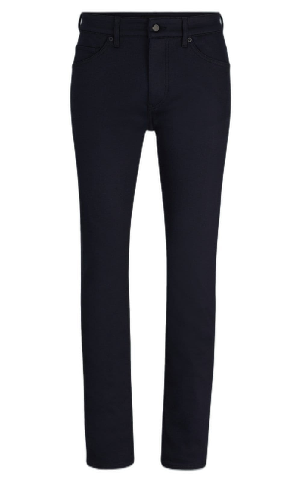 Calça Jeans De Perna Afunilada Porsche X BOSS Em Denim Azul