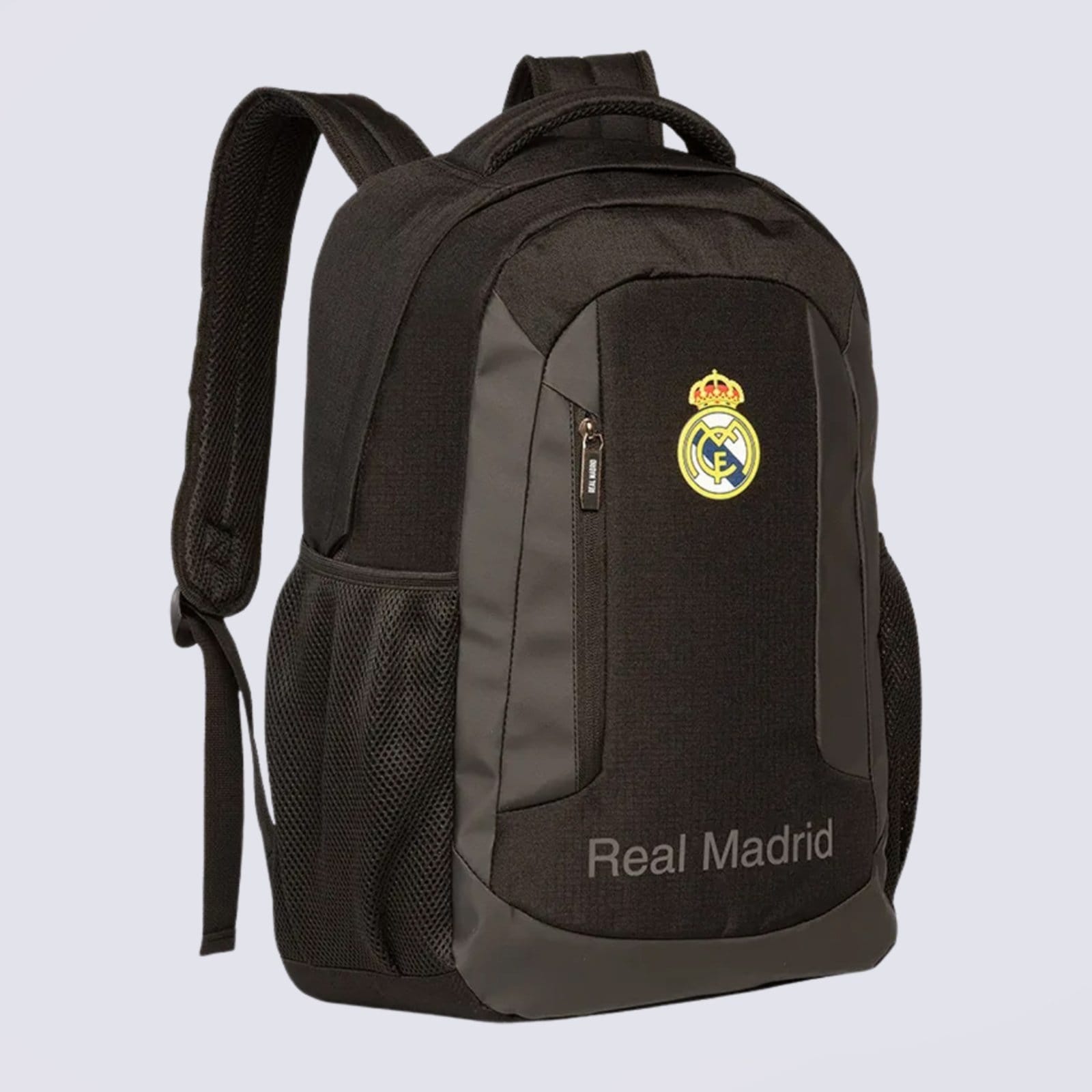 Vista 2 Infantil - Mochila Real Madrid Esportiva Preta Xeryus preto