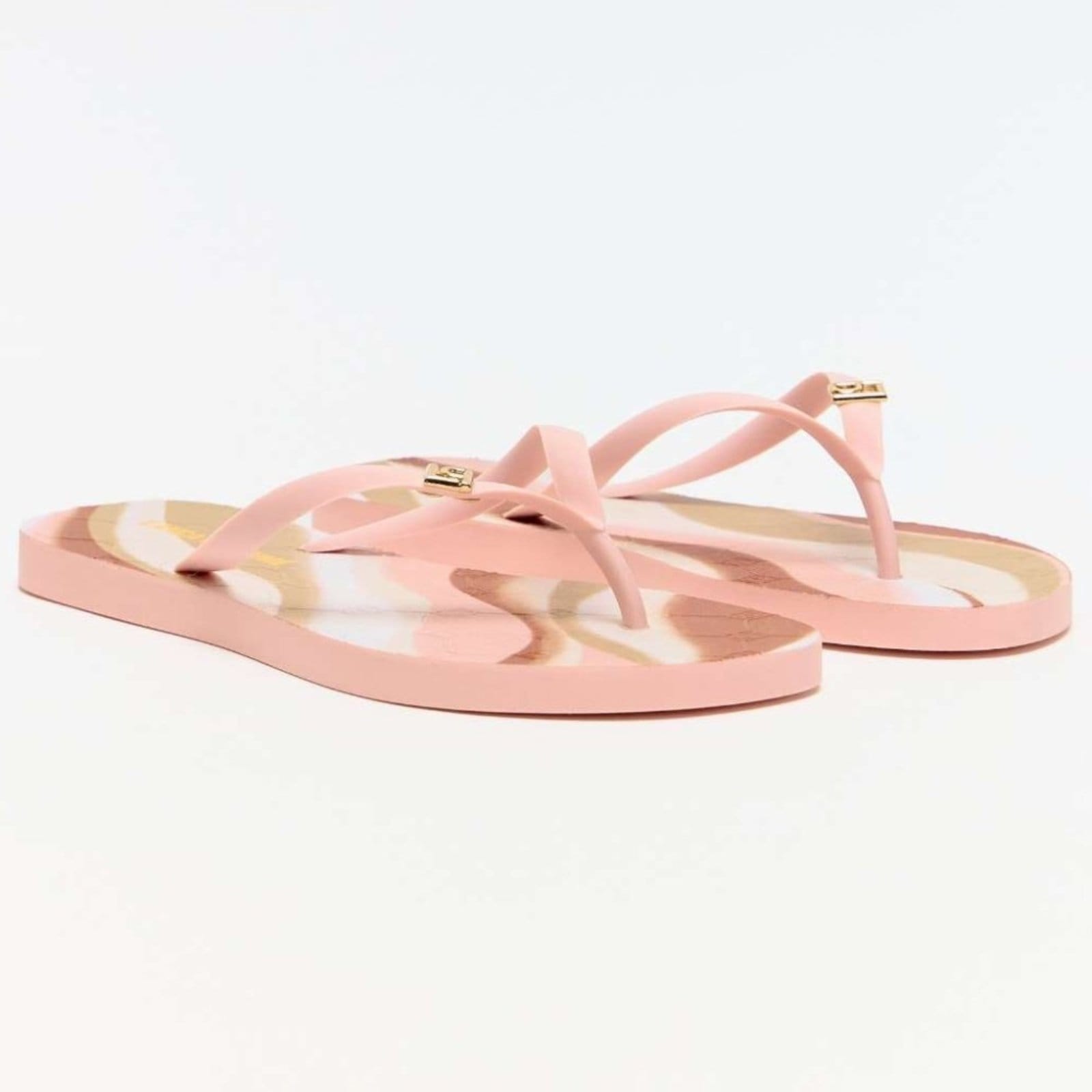 Vista 2 Chinelo Lança Perfume Estampa Ve26 Feminino Lança Perfume rosa