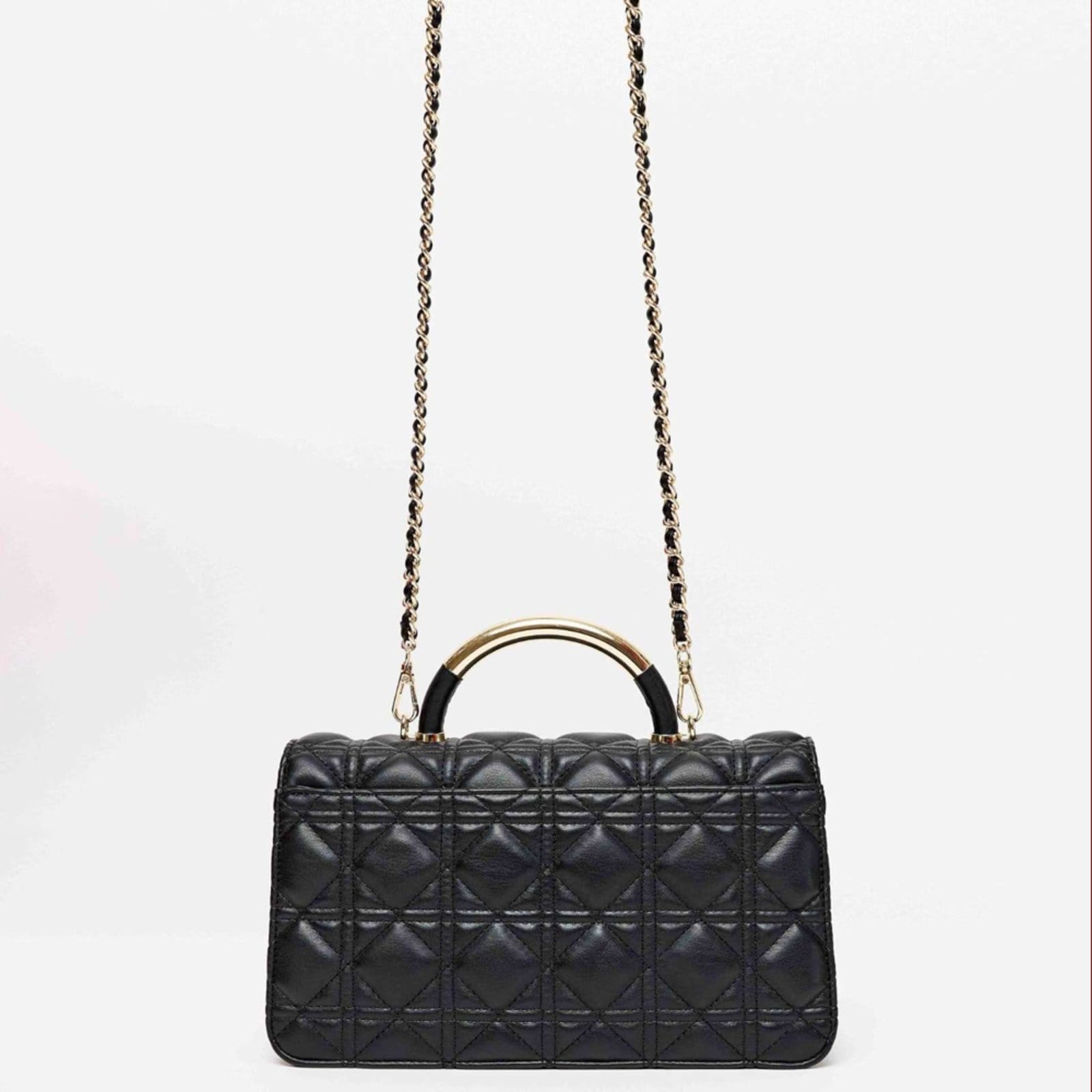 Vista 2 Bolsa Tote Lança Perfume Matelasse Pr26 Feminino Lança Perfume preto