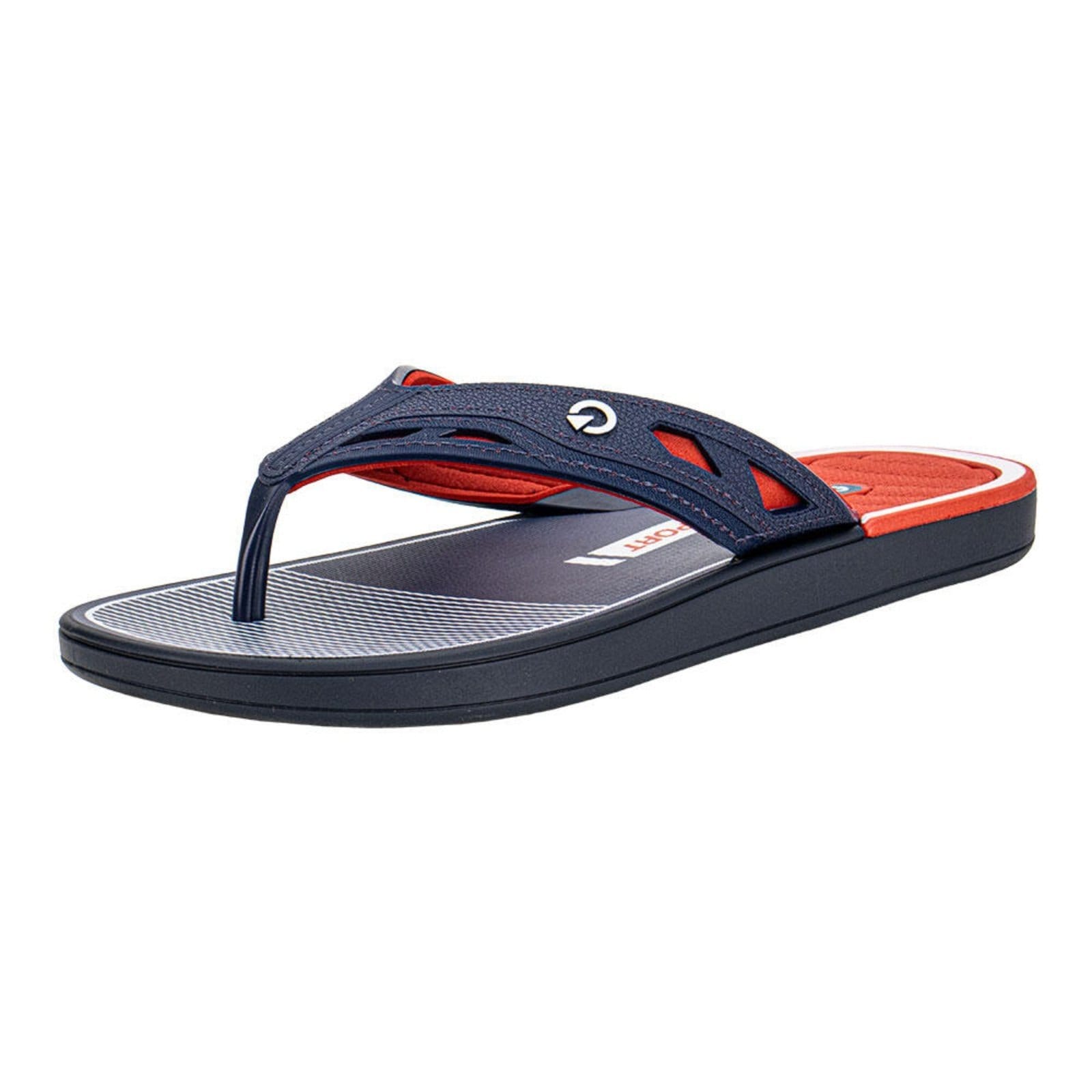 Vista 2 Chinelo Masculino Dallas Cartago - 12158 3292158 CARTAGO azul marinho