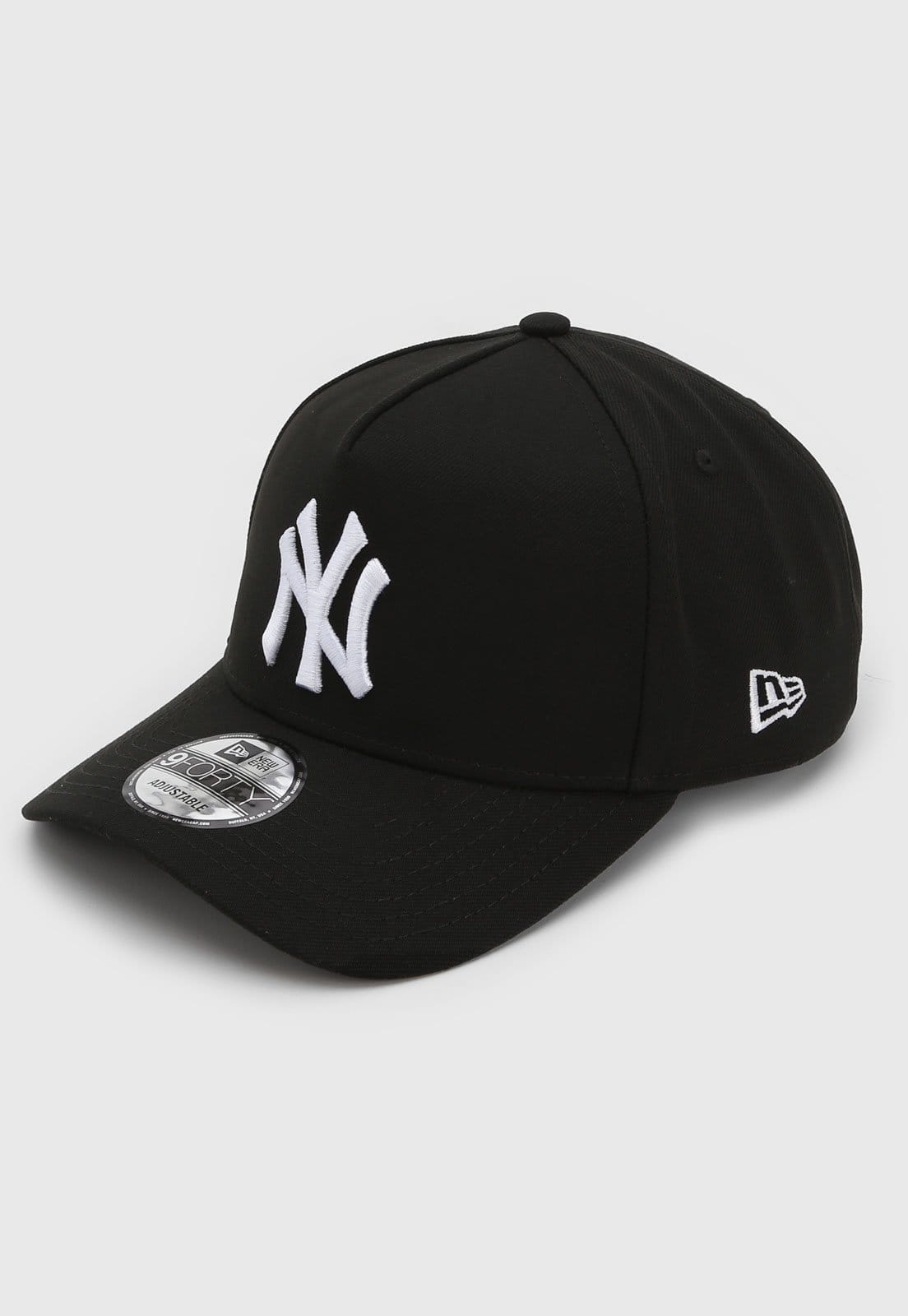 Vista 2 Boné Aberto New Era Neyyan Aba Curva new era preto