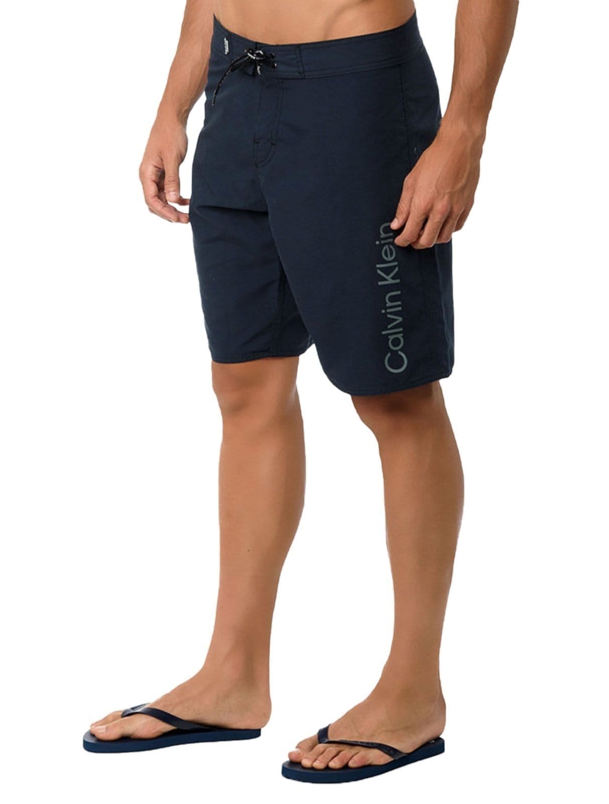 Bermuda Calvin Klein Swimwear Masculina D Água Vertical Logo