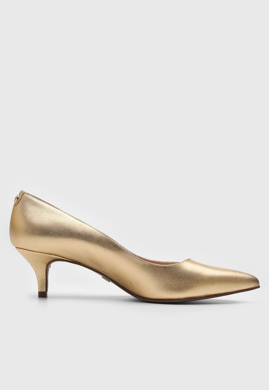 Vista 2 Scarpin Jorge Bischoff Recortes Jorge Bischoff dourado