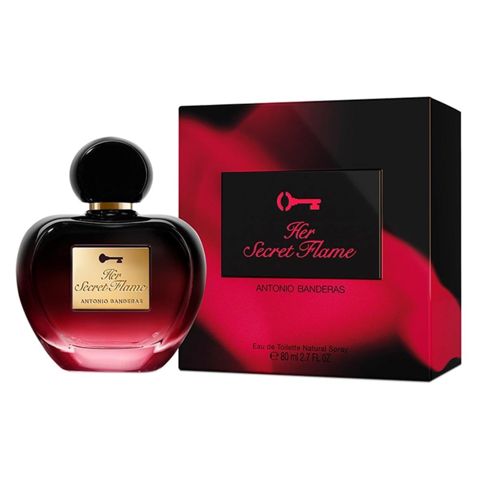 Vista 2 Banderas Her Secret Flame Eau de Toilette Perfume Feminino 80ml Banderas incolor