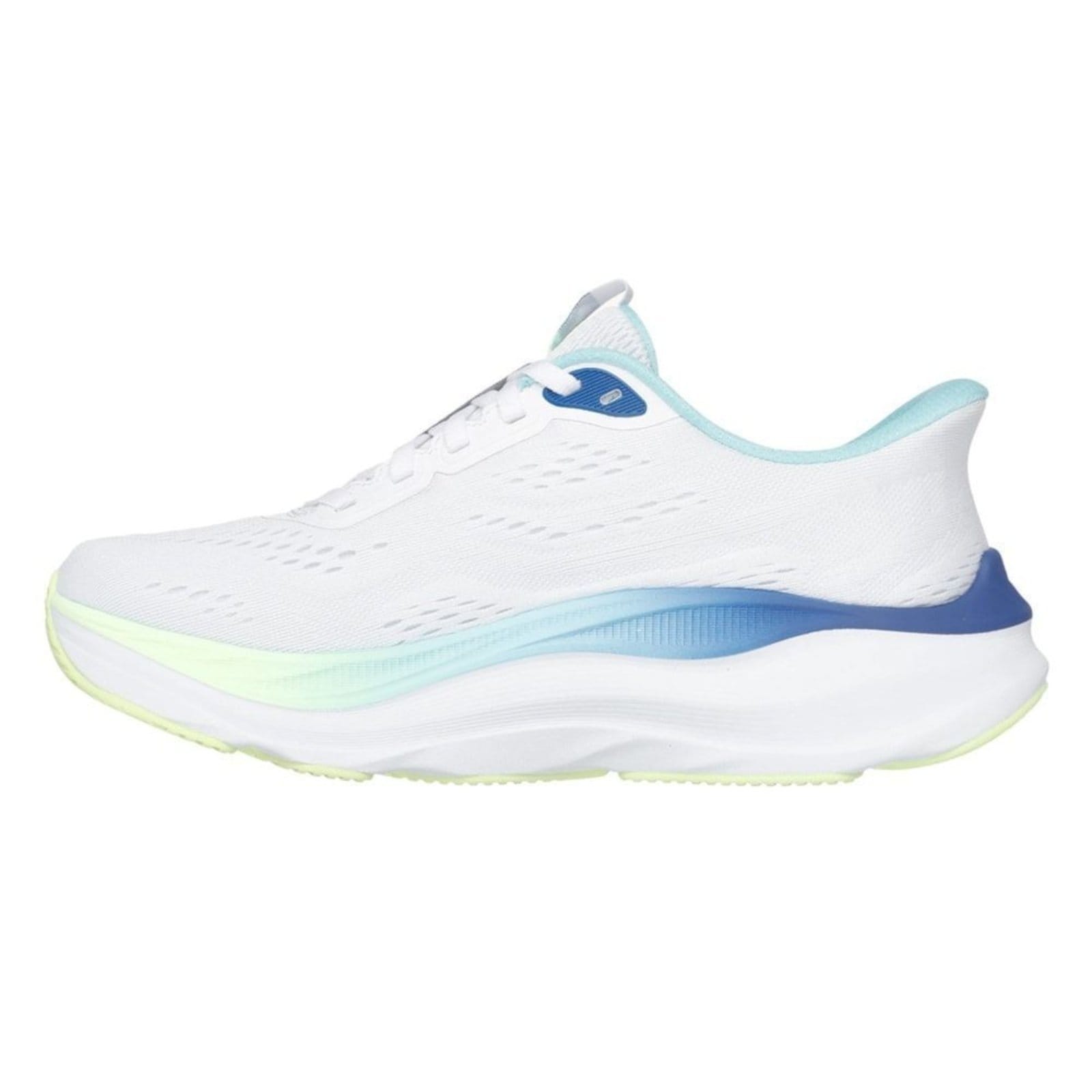 Vista 2 Tênis Skechers Max Run Feminino Skechers branco