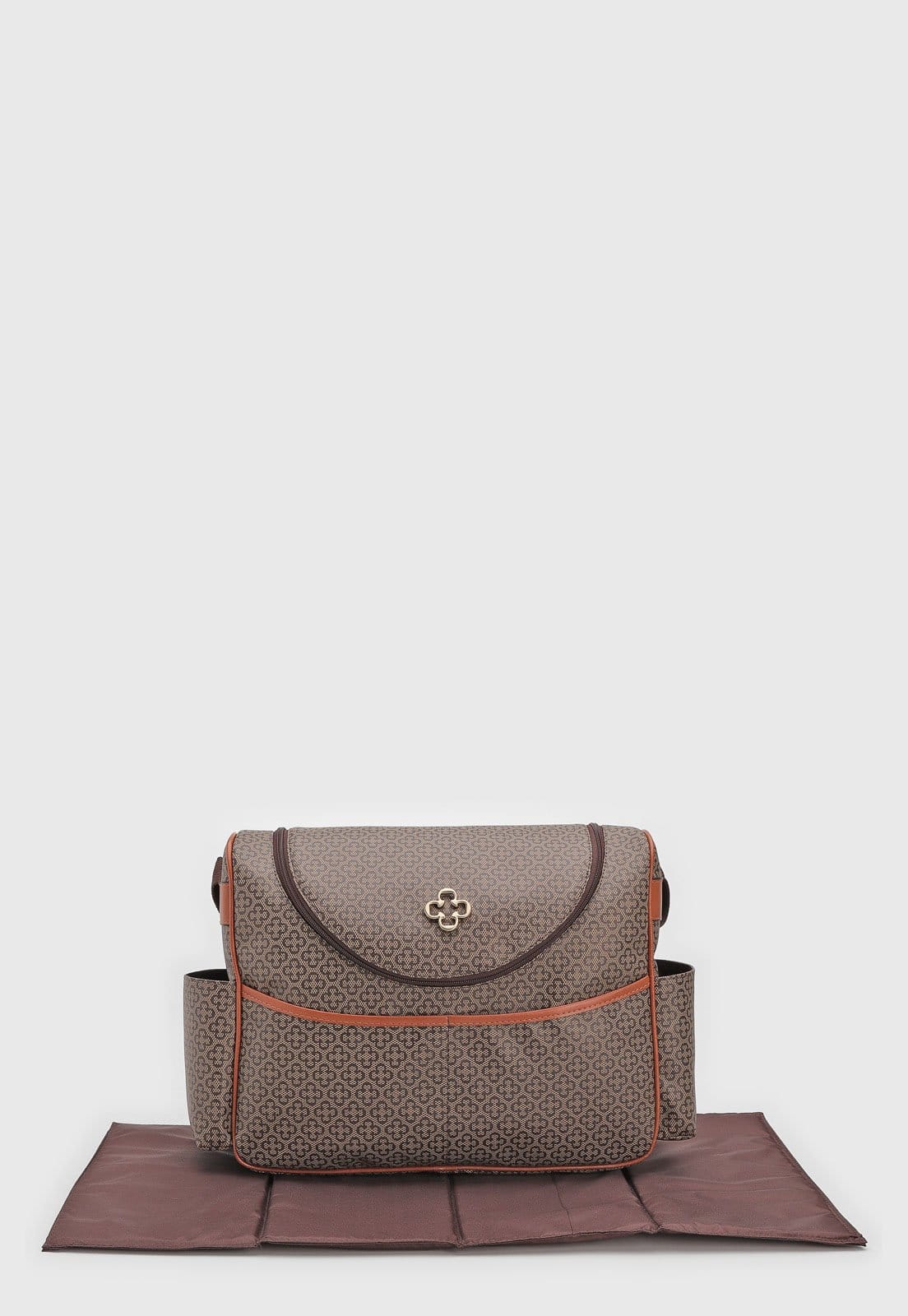 Vista 2 Bolsa Maternidade Capodarte Monograma Capodarte marrom