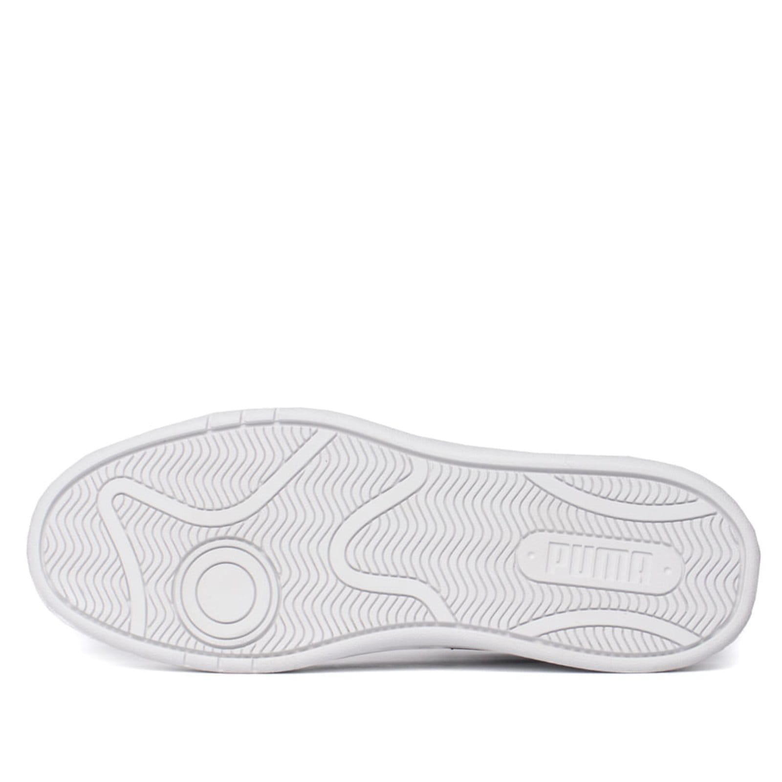 Vista 2 Tênis Masculino Puma Court Classic Clean Urbano Branco/verde Puma branco verde