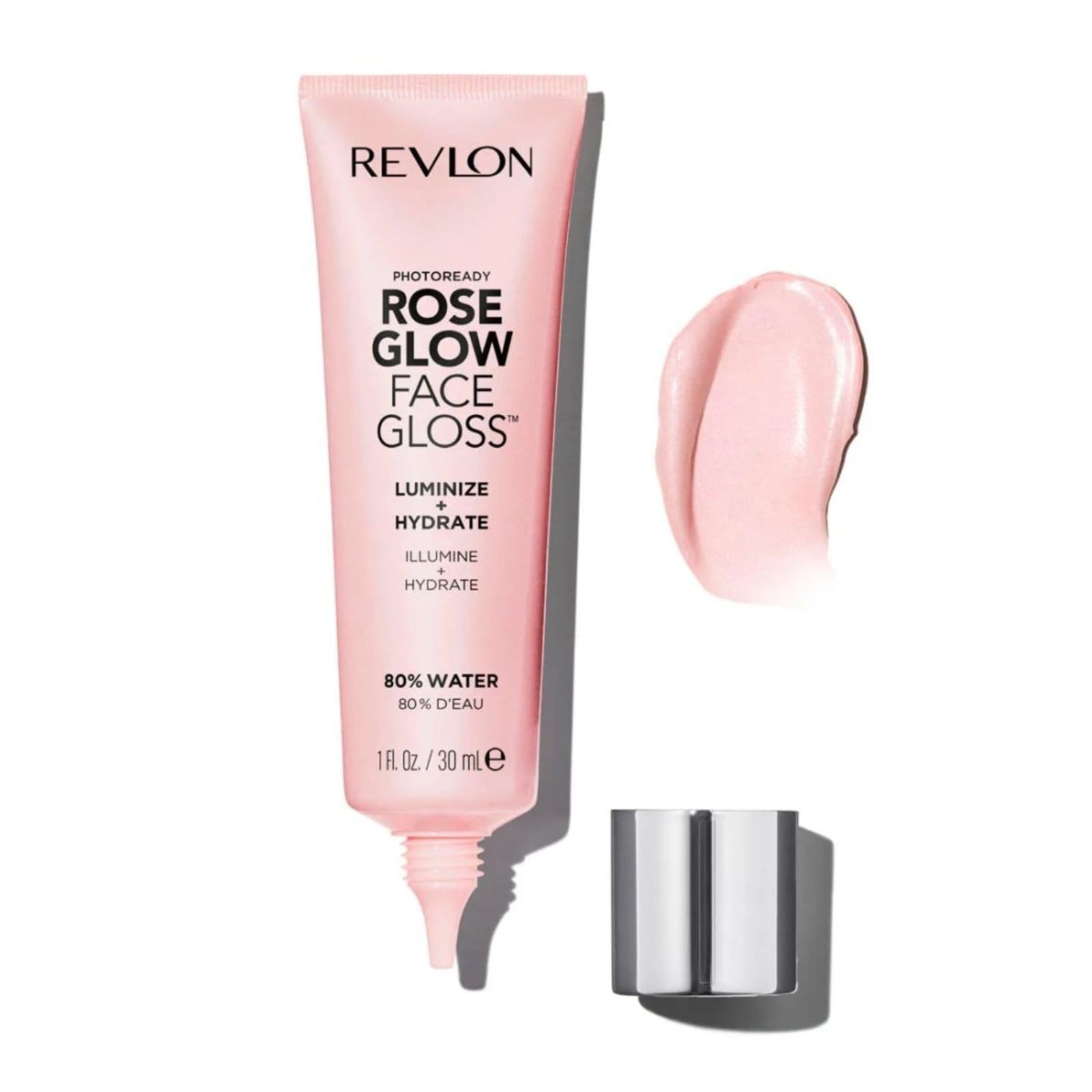 Vista 2 Revlon Rose Glow Face Gloss Luminize 30Ml Revlon unico rose