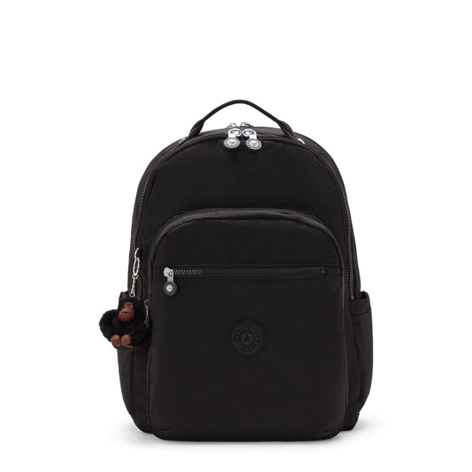Mochila Kipling Seoul Lap True Black Preto