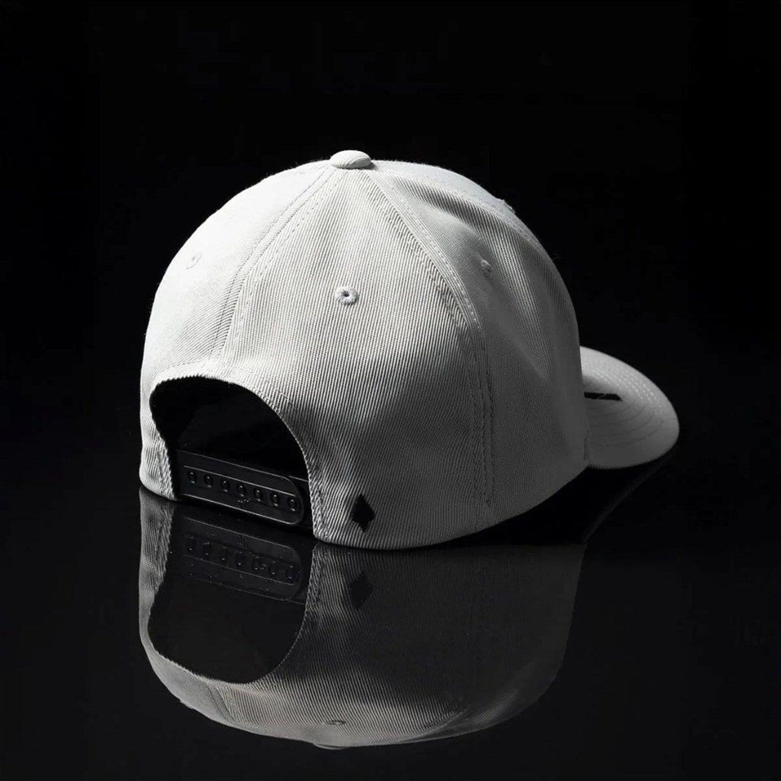 Vista 2 Boné MCD Aba Curva Snapback Flexfit WT25 Claro MCD cinza