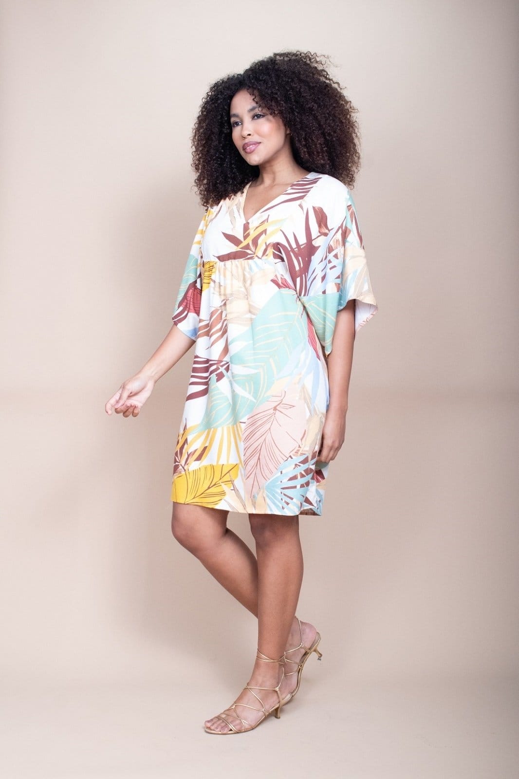 Vestido Curto Cabana Free Pequi Aurora Suave