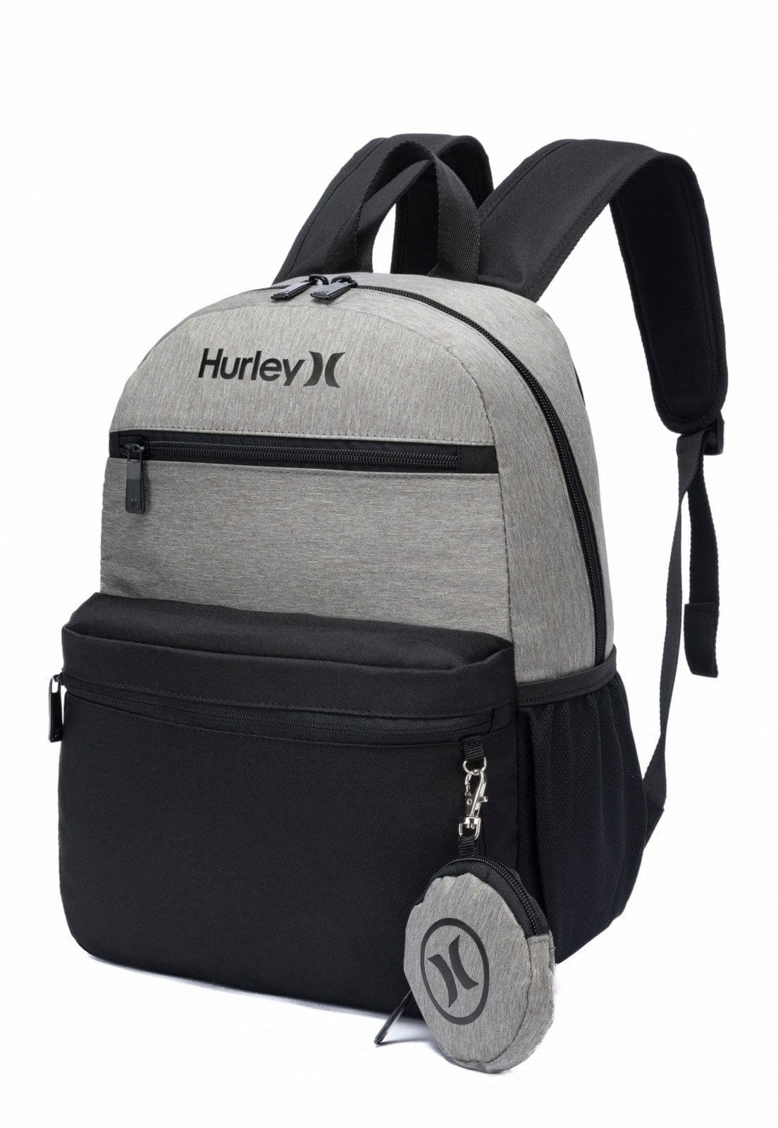 Vista 2 Mochila Hurley Resistente Notebook Casual Faculdade Passeio hurley preto