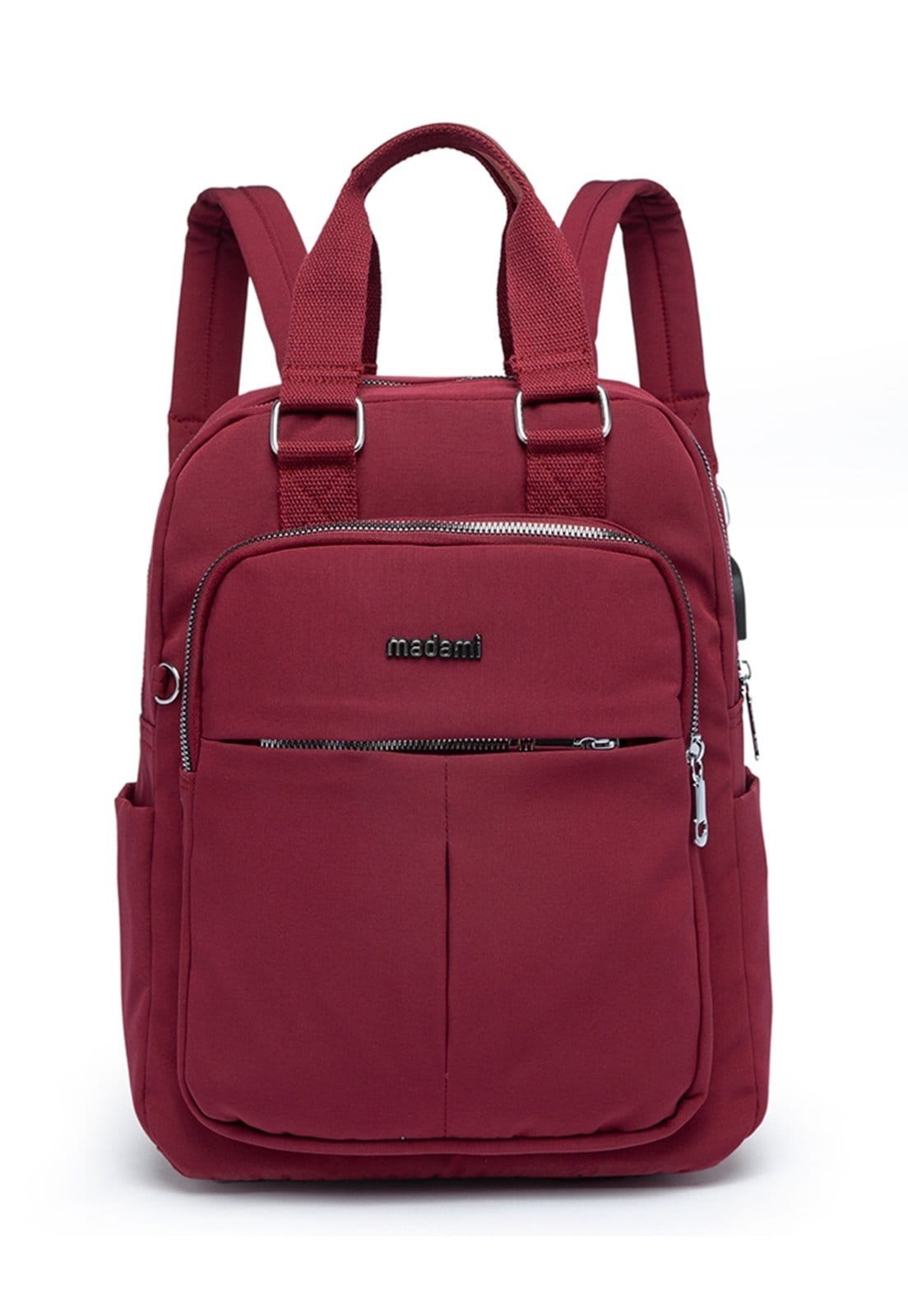 Mochila Feminina Bolsa Resistente Usb Notebook Reforçada