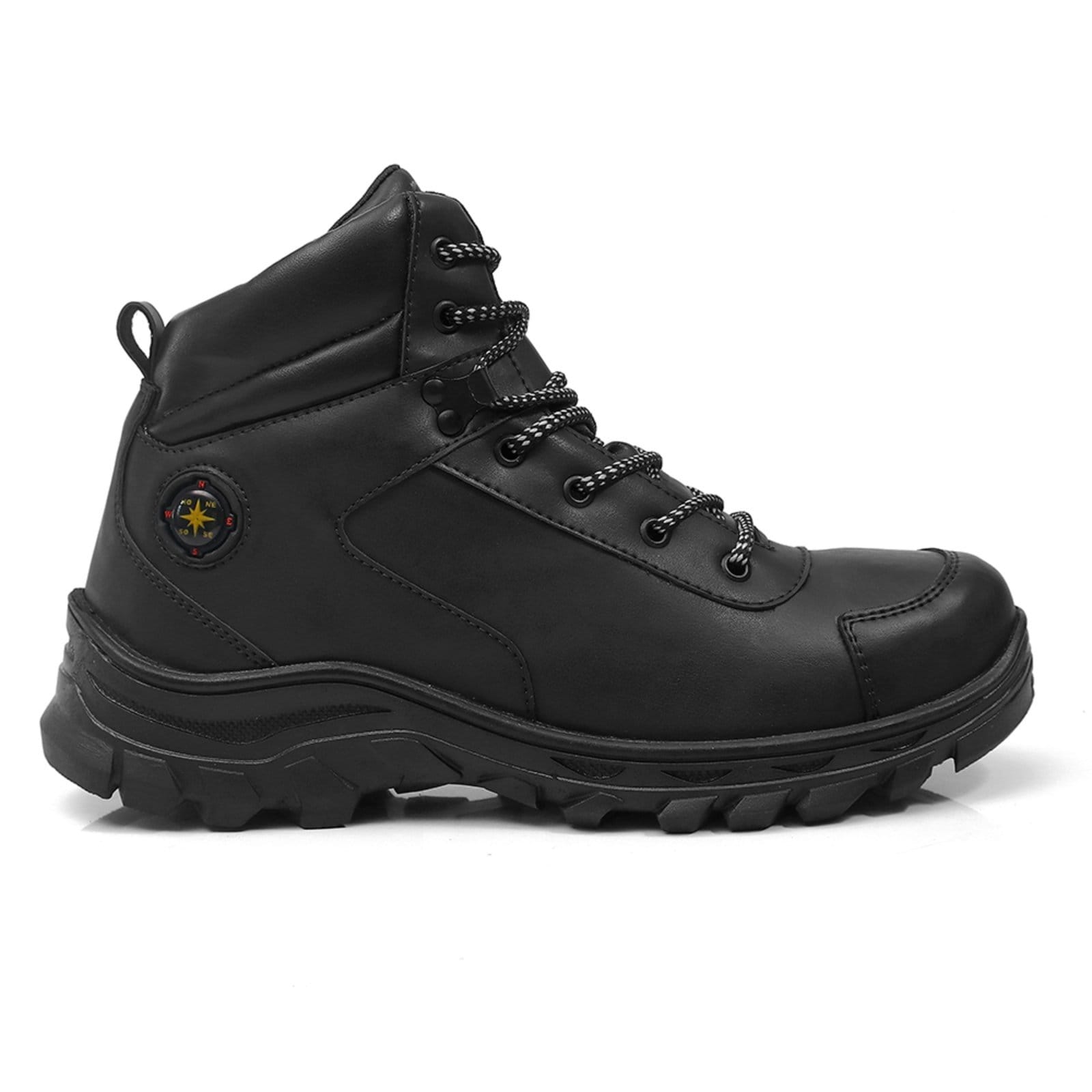 Vista 2 Bota Masculina Bredeni Explorer Estilo Adventure BREDENI preto