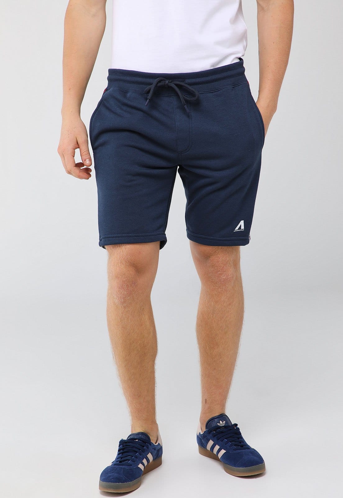 Bermuda Masculina Aeropostale Faixas Laterais