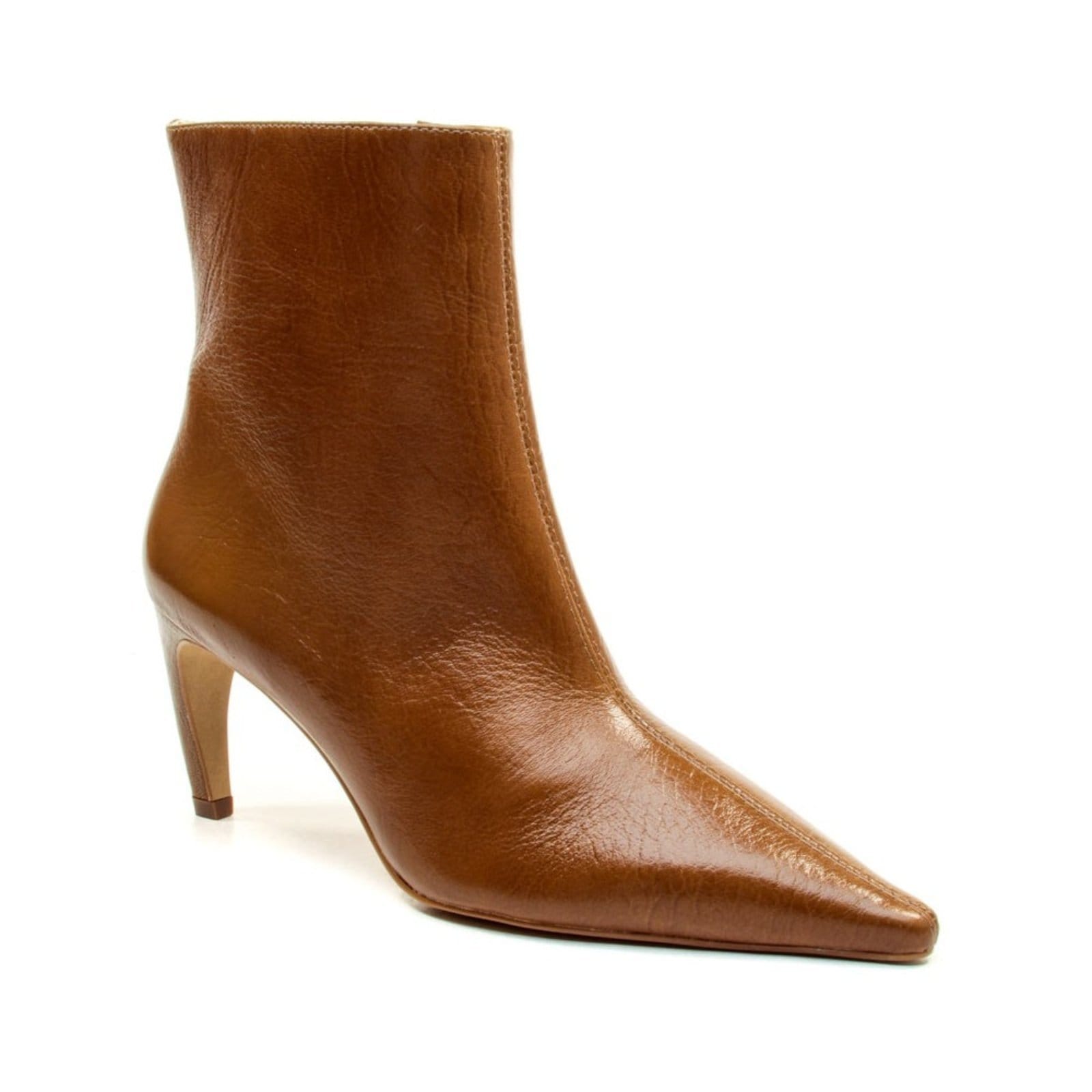 Vista 2 Bota bico fino cano curto Cecconello 2912001 Cecconello marrom