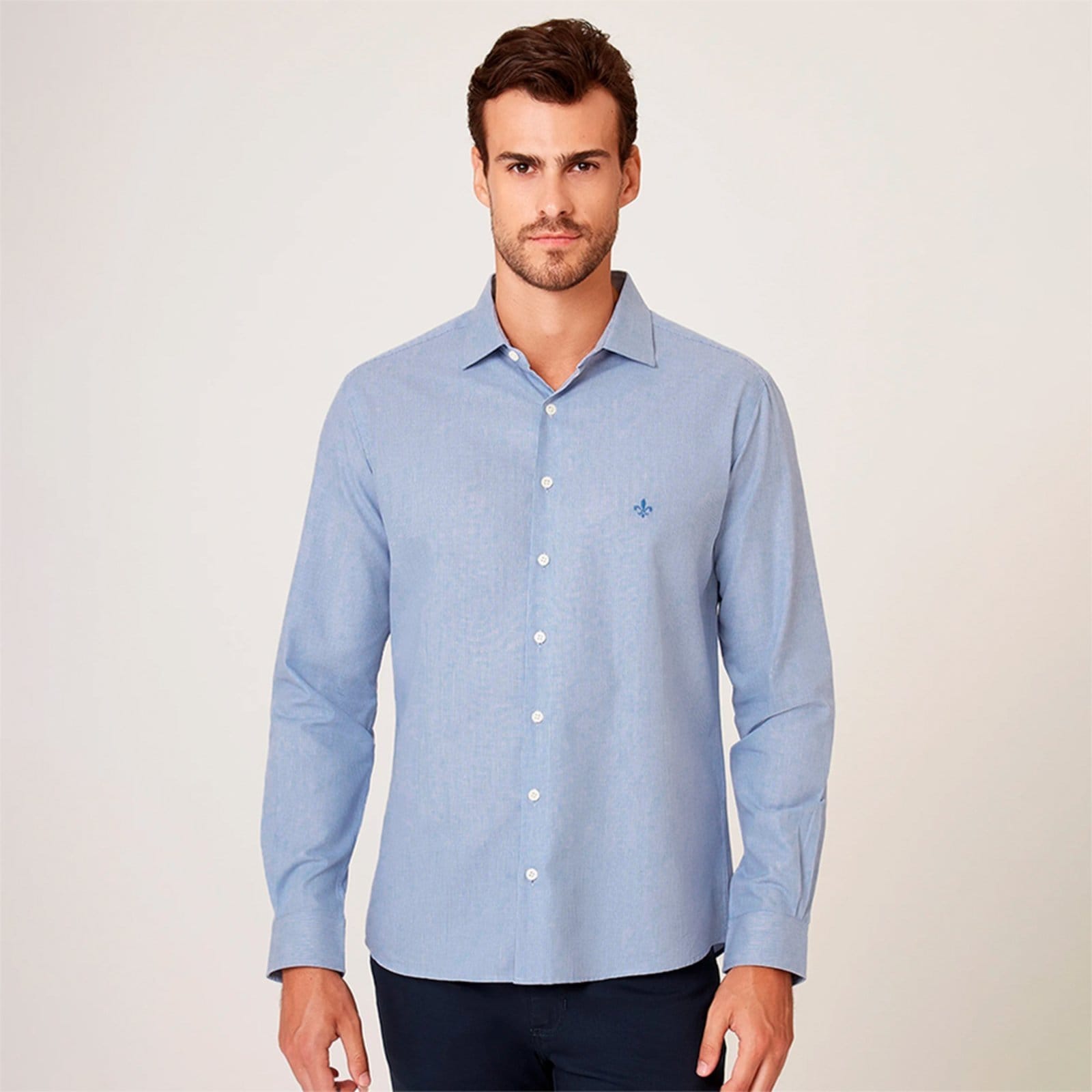 Camisa Dudalina Slim Listrada Ou26 Masculino